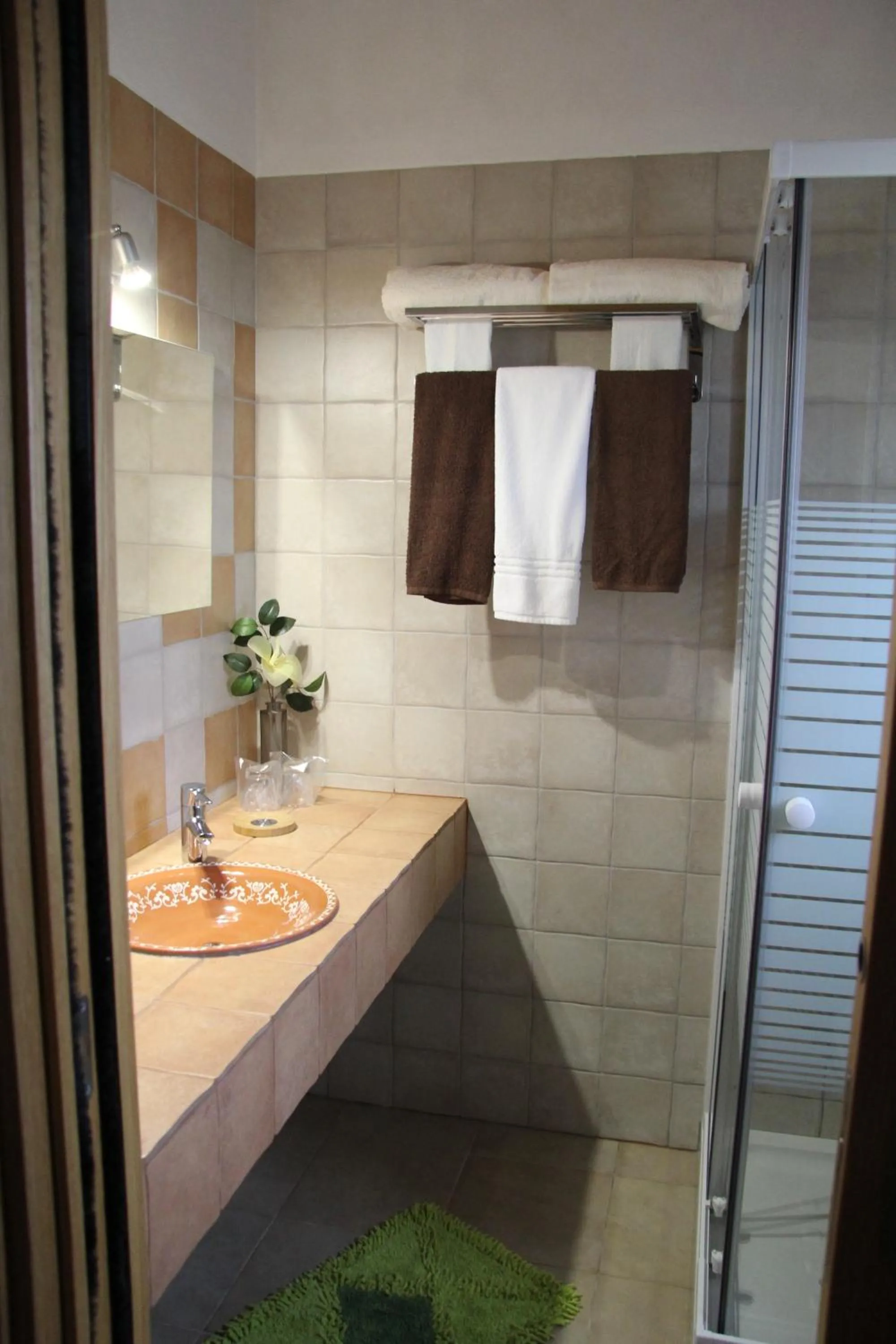 Bathroom in Refugio Das Origens