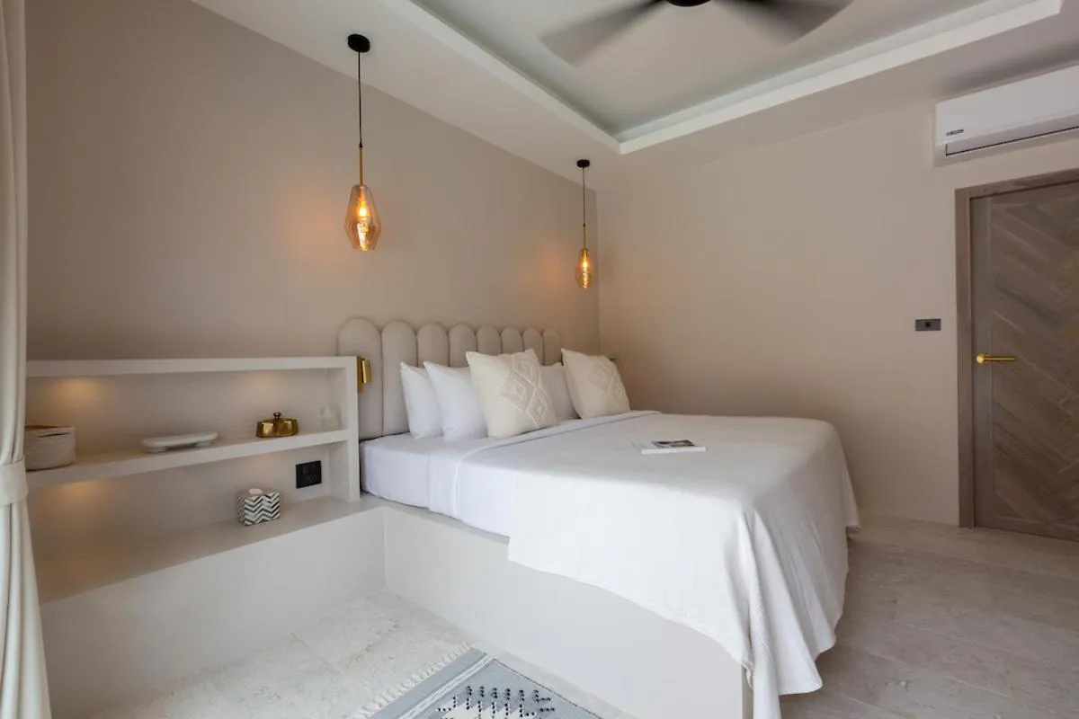 Bed in Cielo Boutique Hotel & Spa Samui