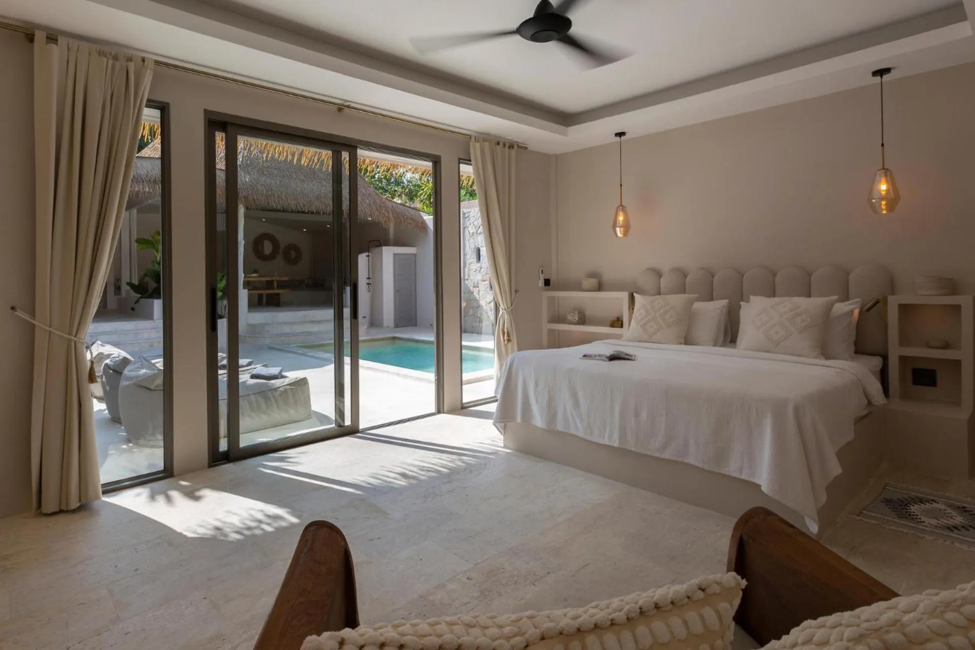 Bed in Cielo Boutique Hotel & Spa Samui