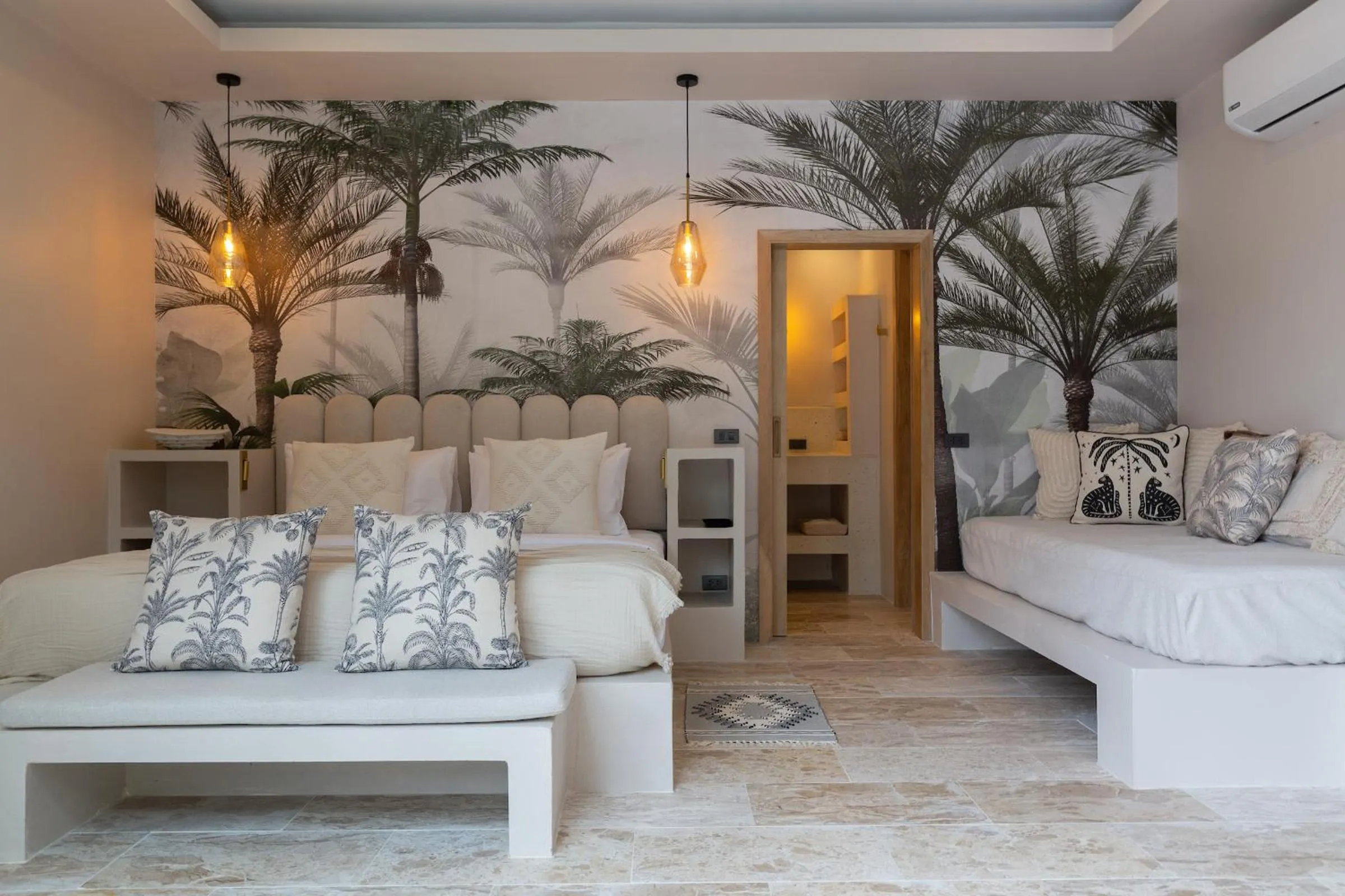 Bed in Cielo Boutique Hotel & Spa Samui