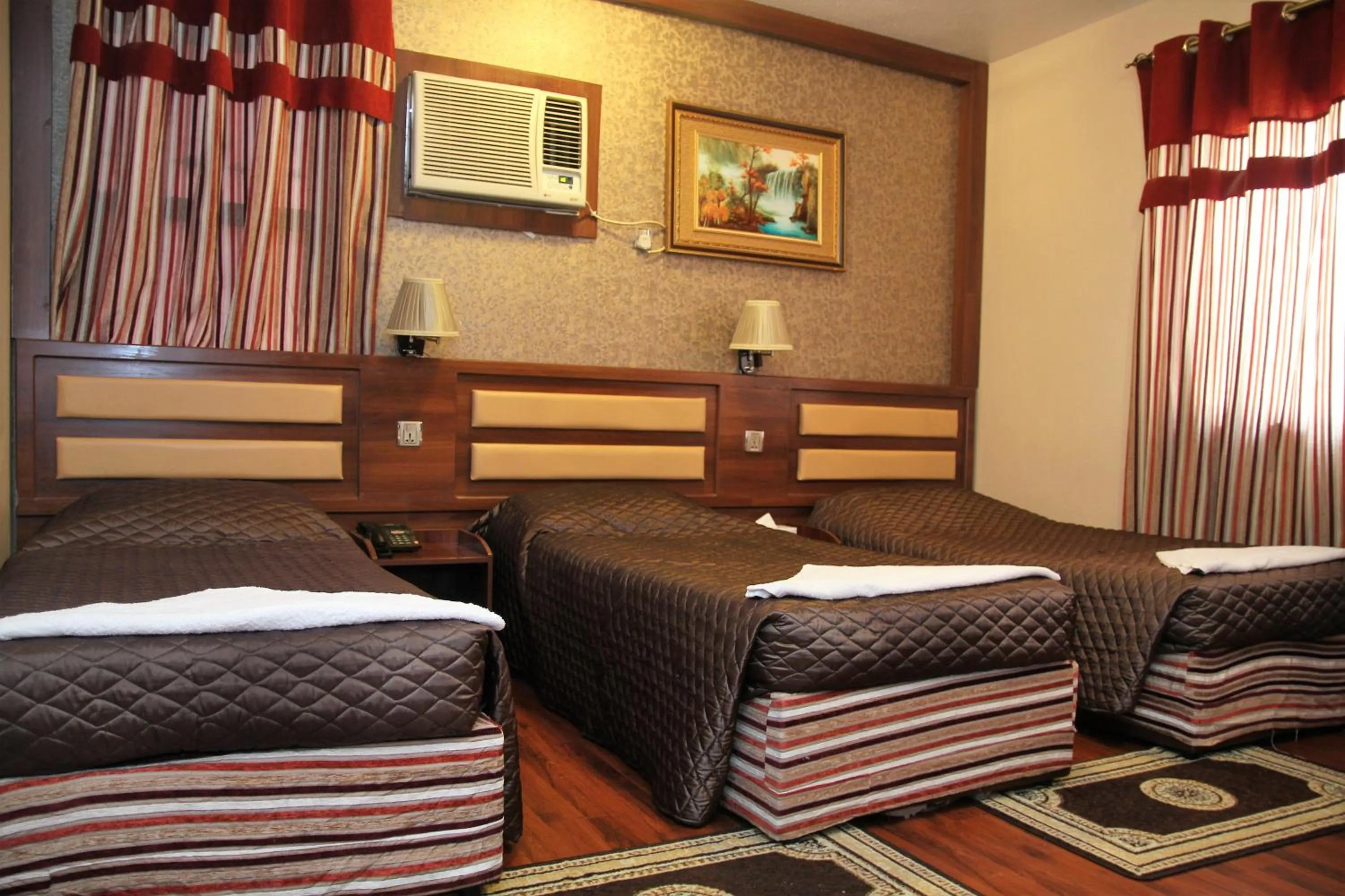 Bed in Downtown Hotel