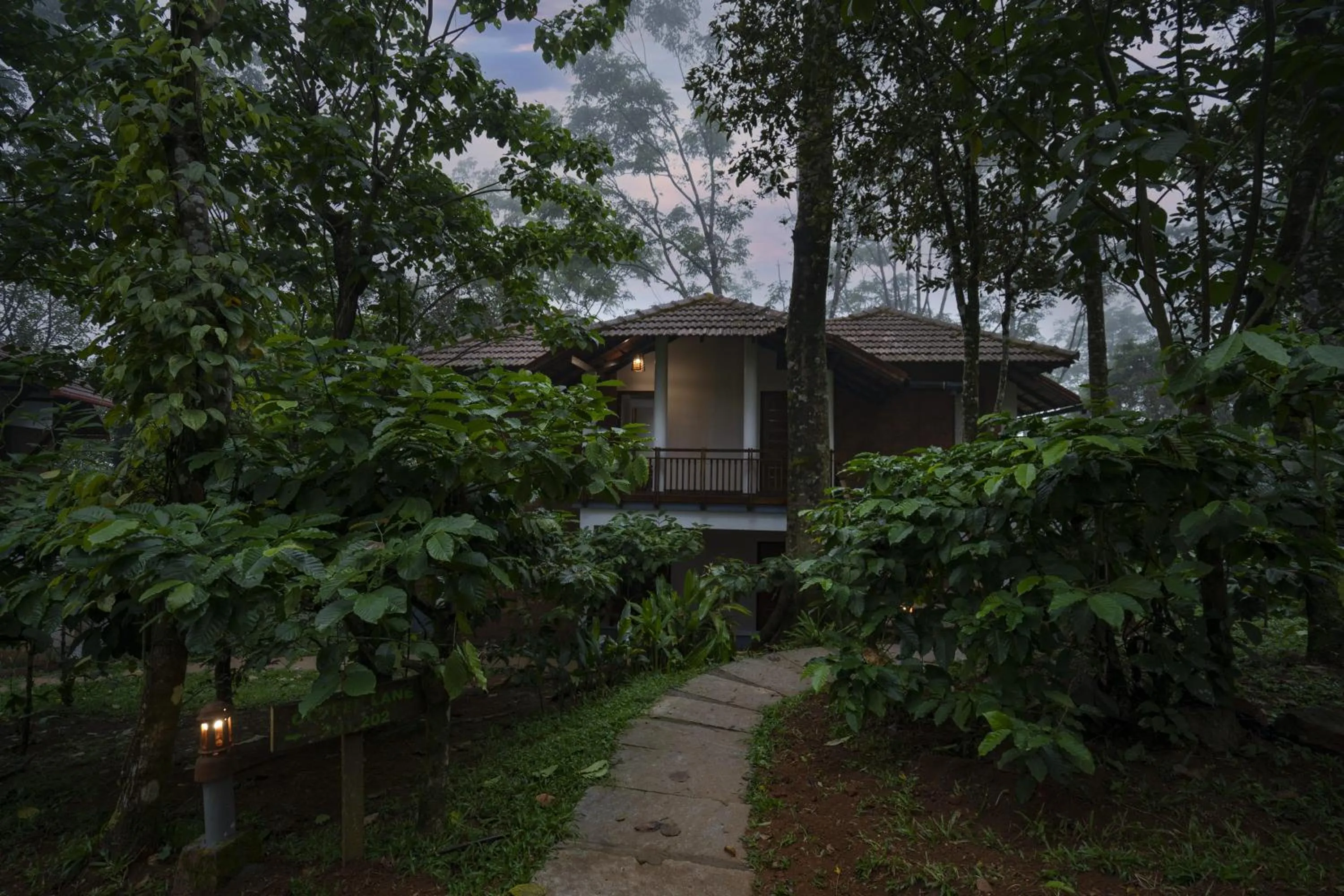 Property building in Vythiri Mist Resort