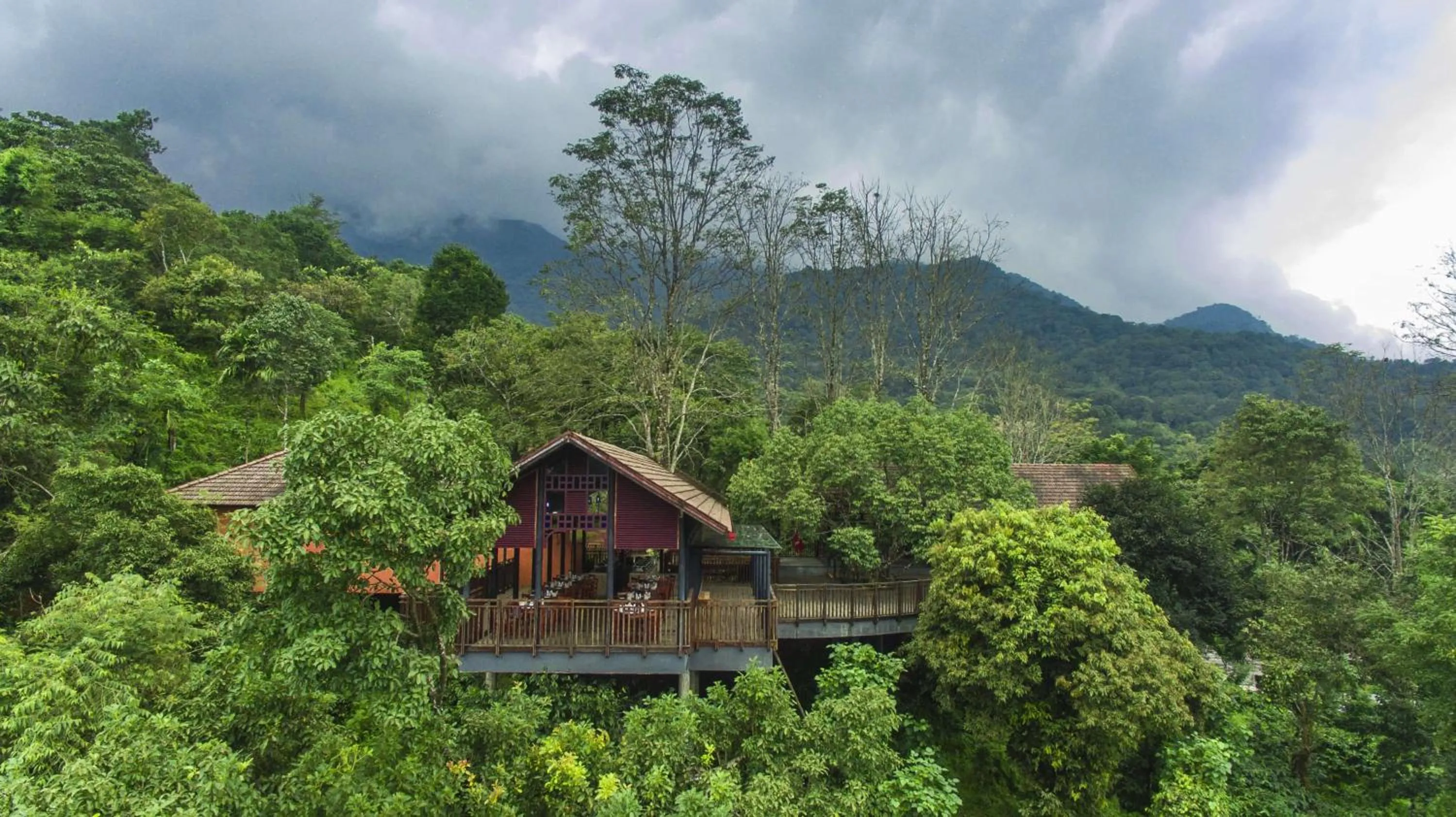 Property building in Vythiri Mist Resort