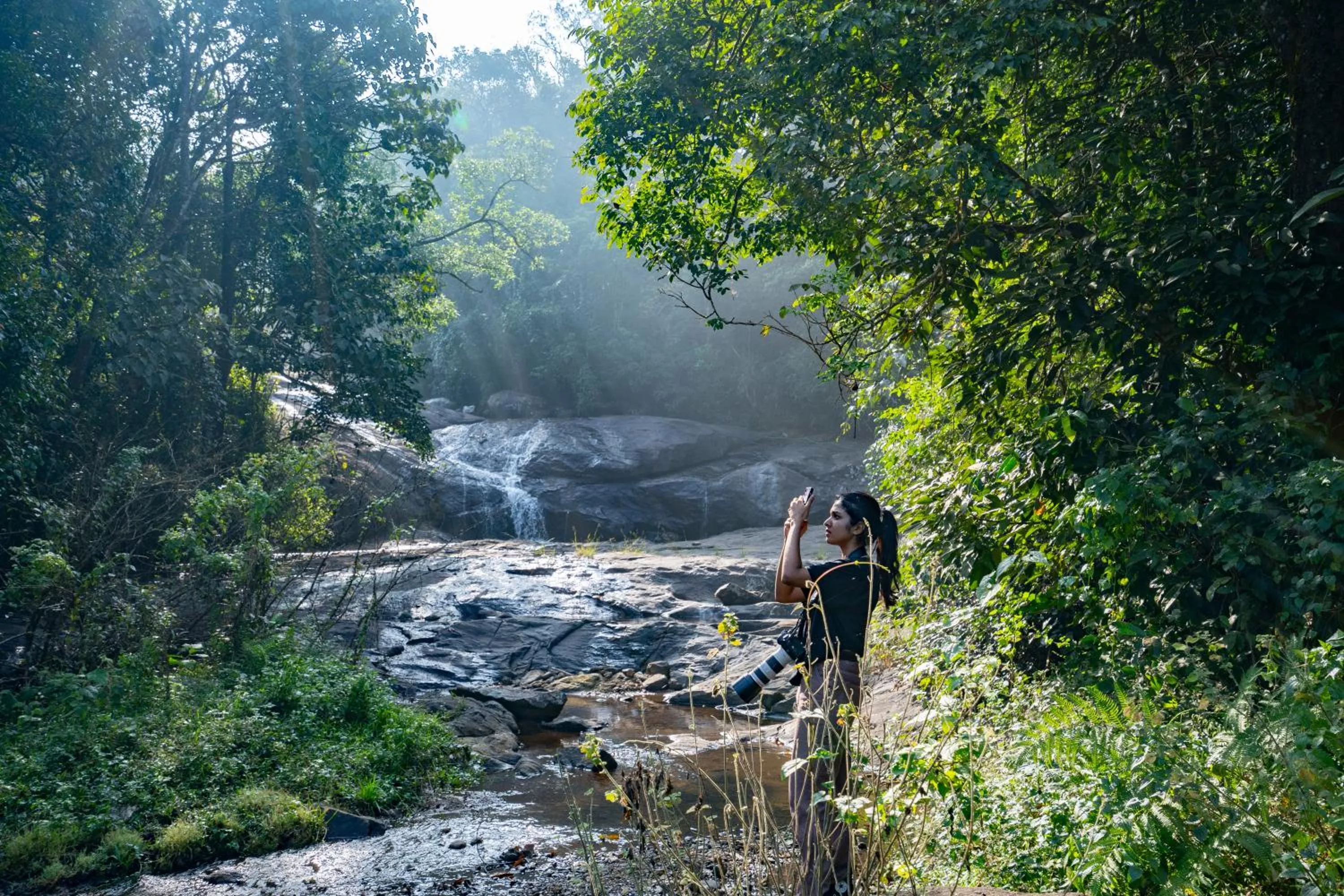 Hiking in Vythiri Mist Resort