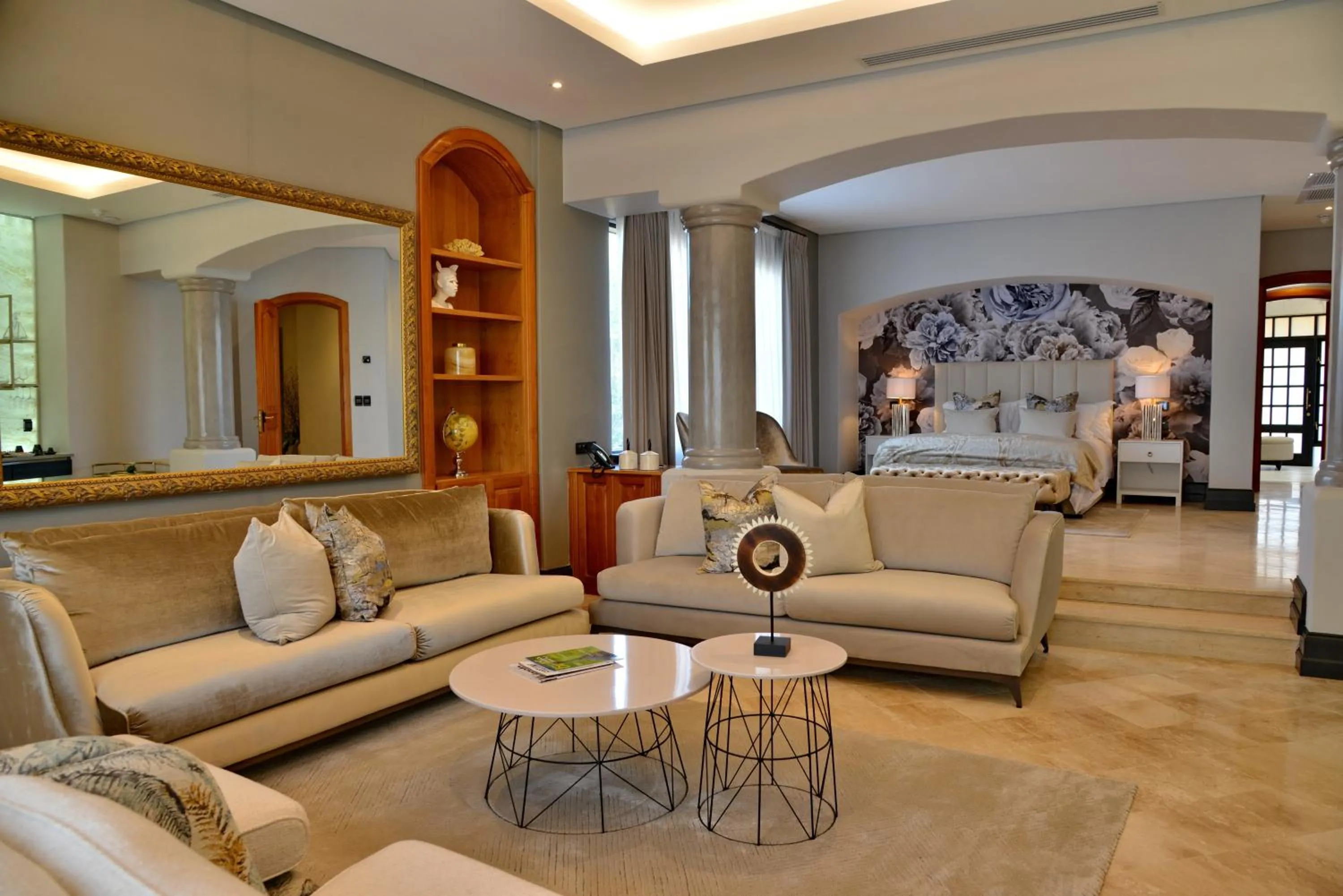 Bed in Apogee Boutique Hotel & Spa