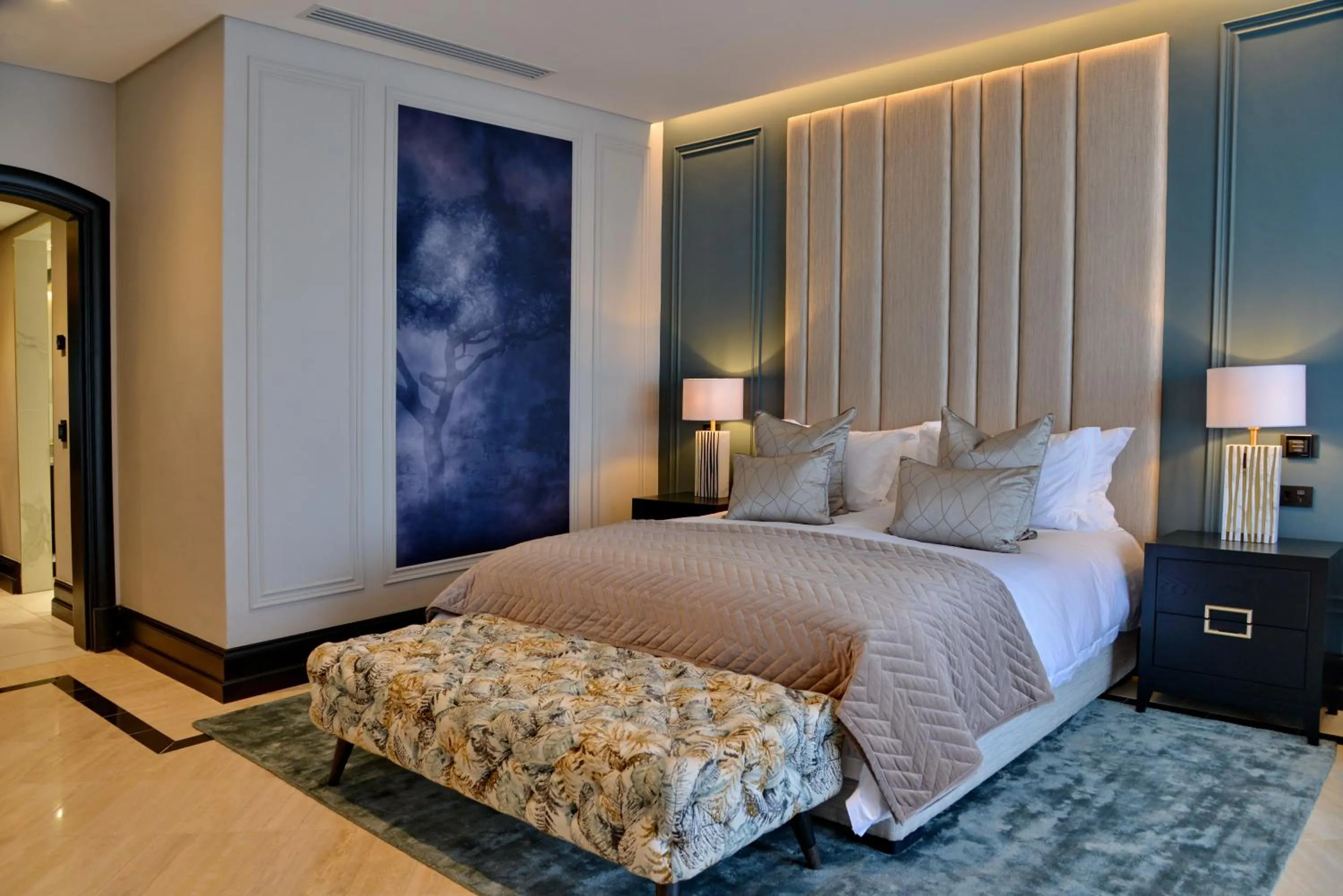Bed in Apogee Boutique Hotel & Spa