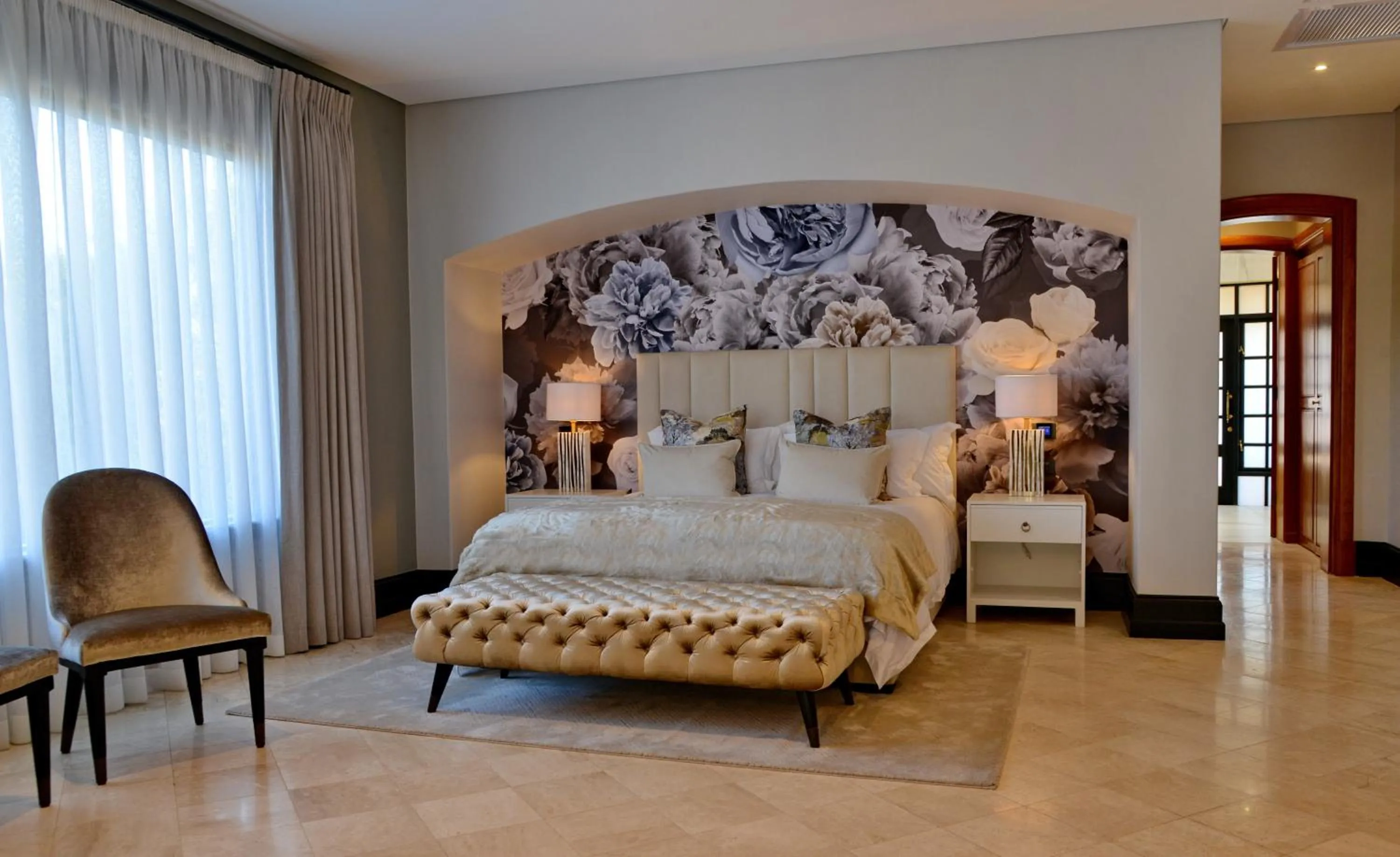 Bed in Apogee Boutique Hotel & Spa