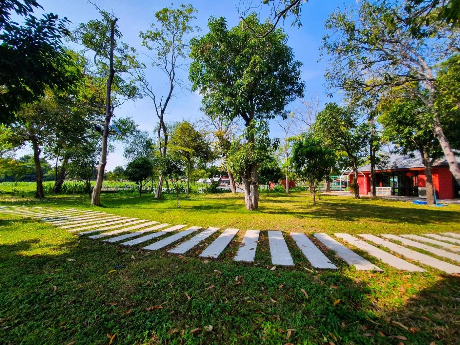 Garden in Kasem Island Resort