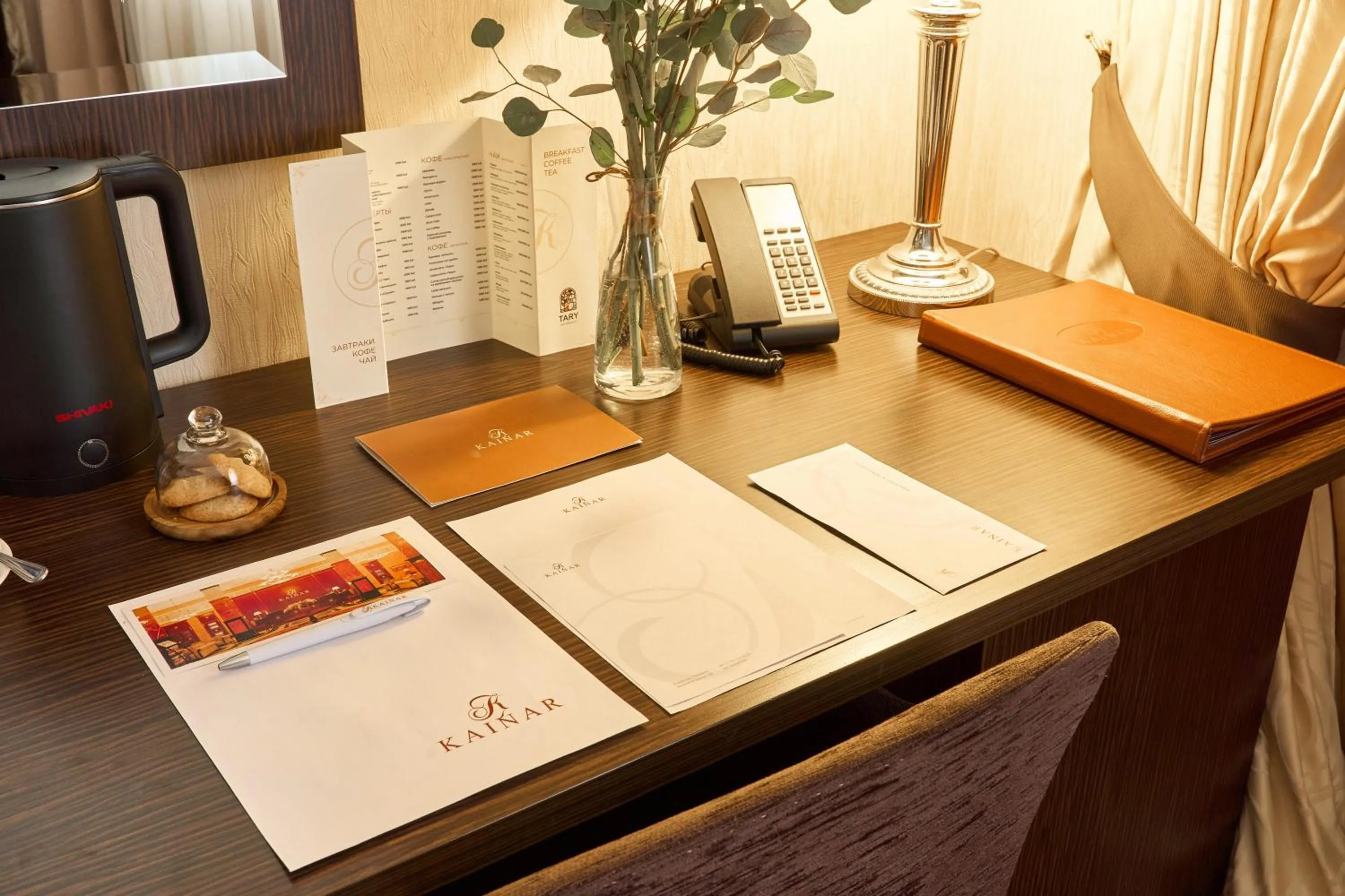 Decorative detail in Kainar Hotel