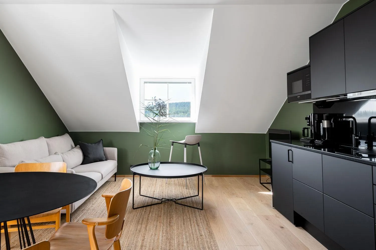 Kitchen or kitchenette in Ilola Inn