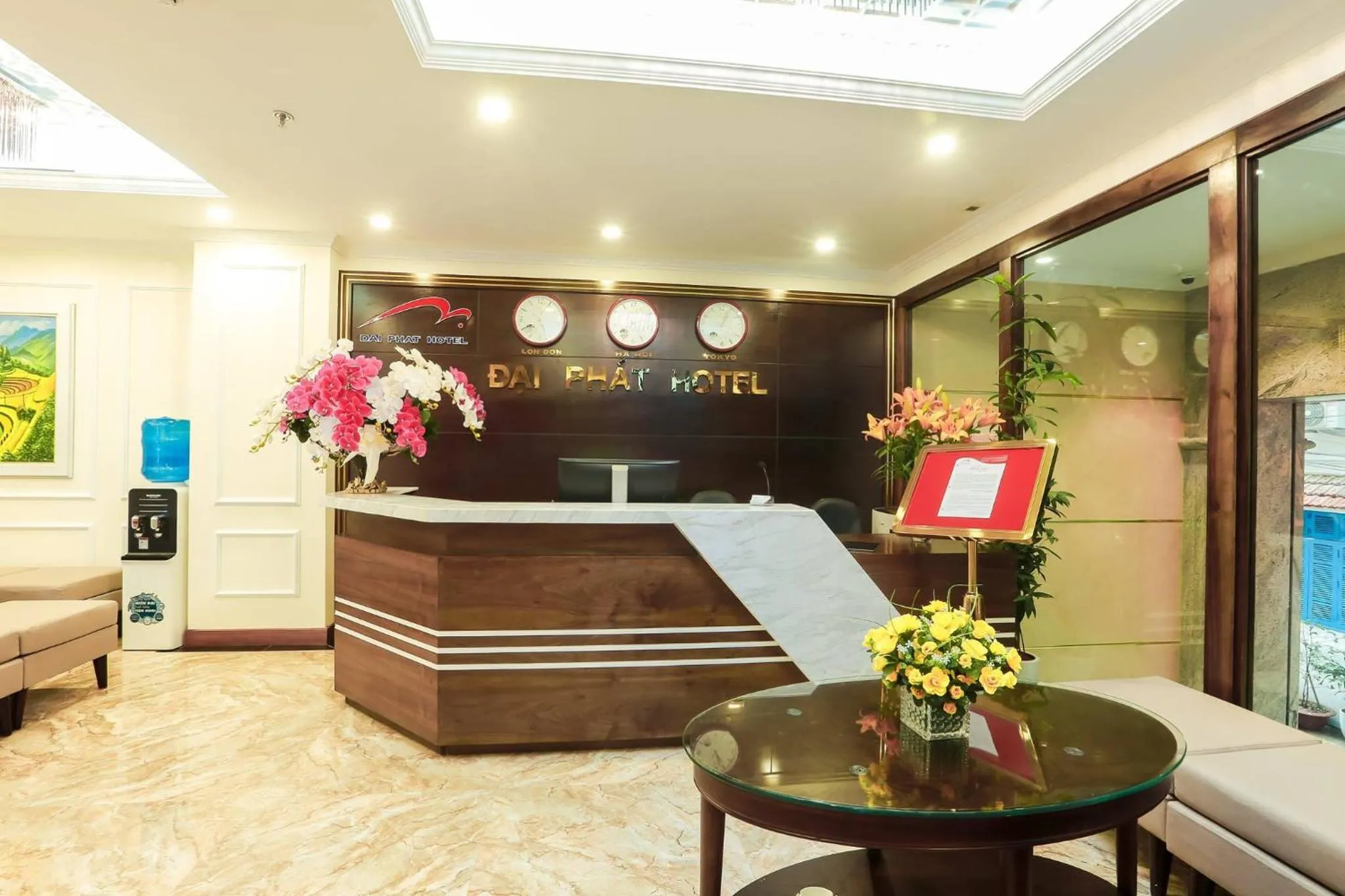 Lobby or reception in Dai Phat Hotel
