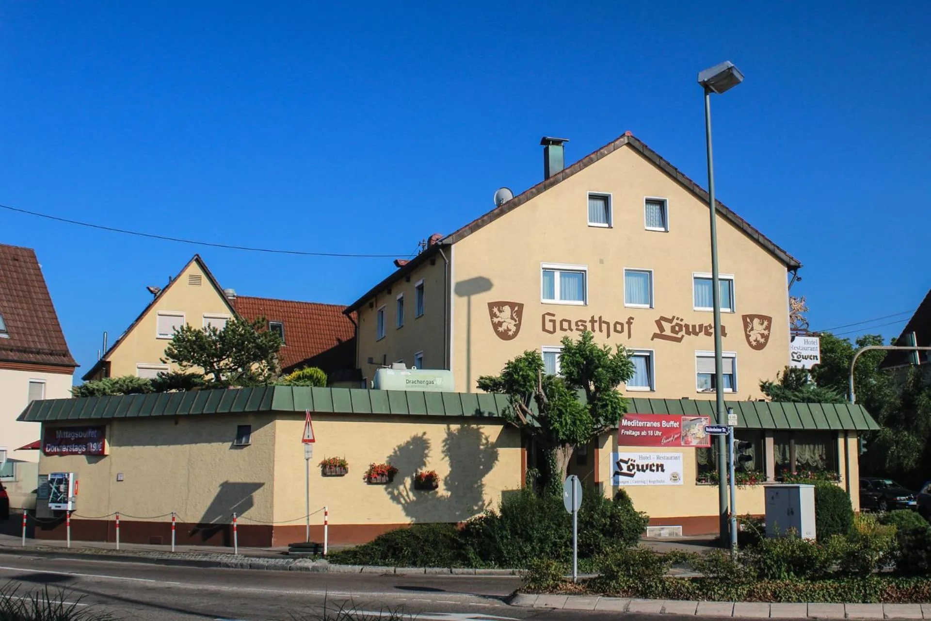 Property building in Hotel-Restaurant und Gästehaus Löwen
