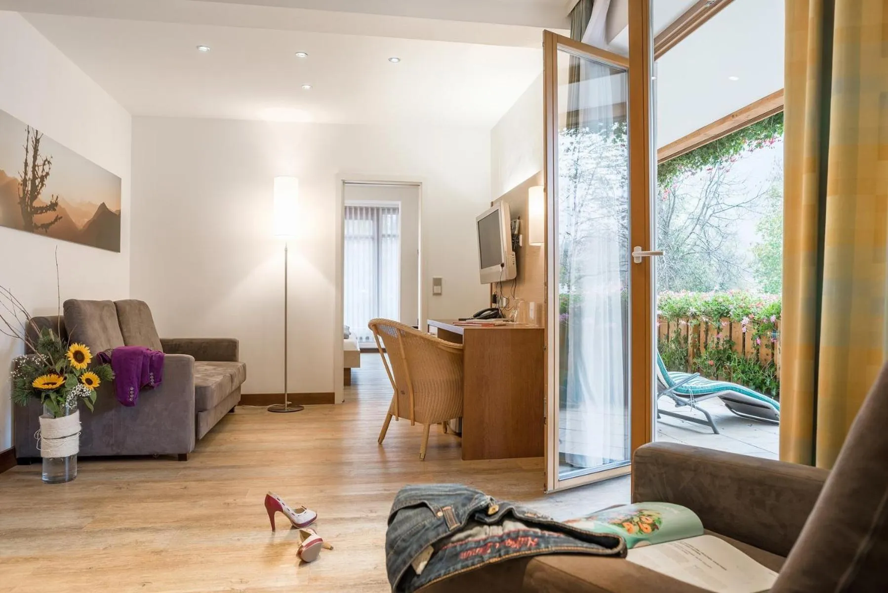 Living room in Landhotel Böld Oberammergau
