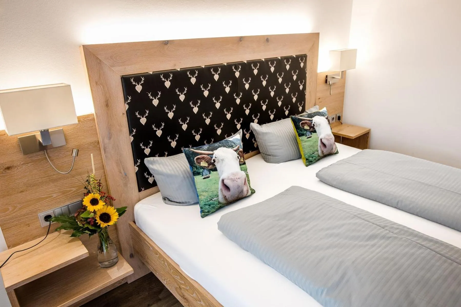 Bed in Landhotel Böld Oberammergau