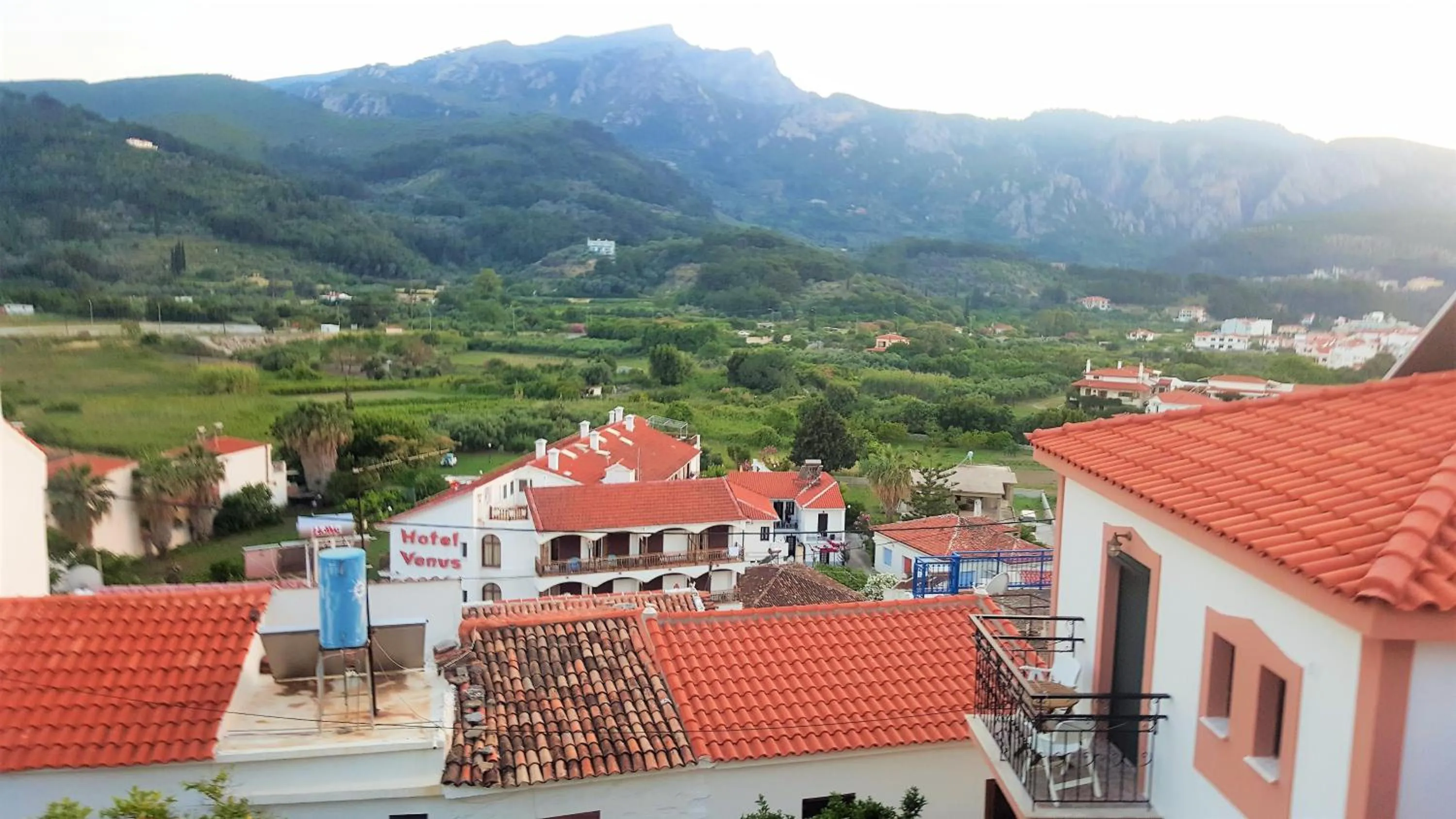 City view in Green Hill Studios & Apartments