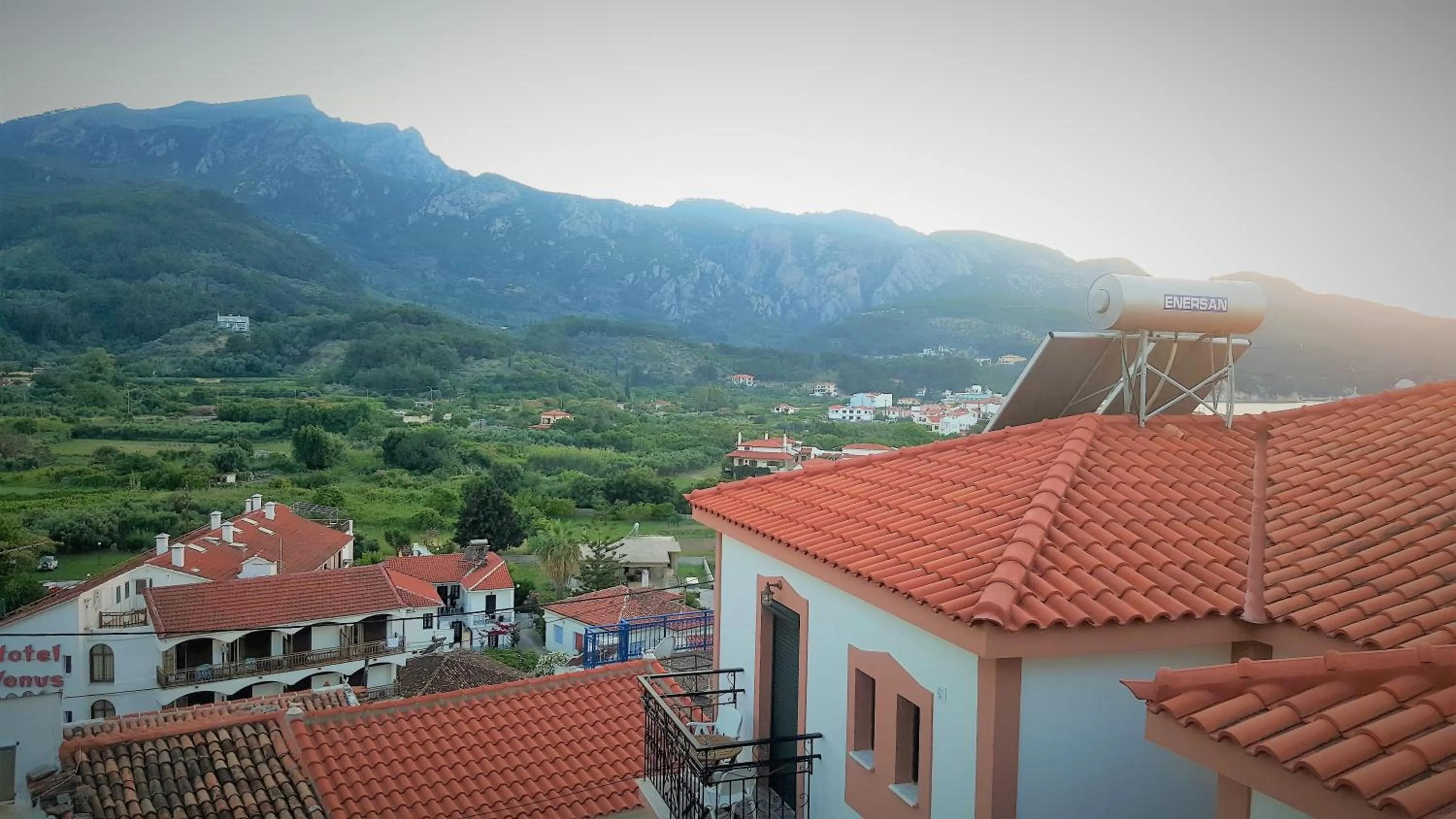 City view in Green Hill Studios & Apartments