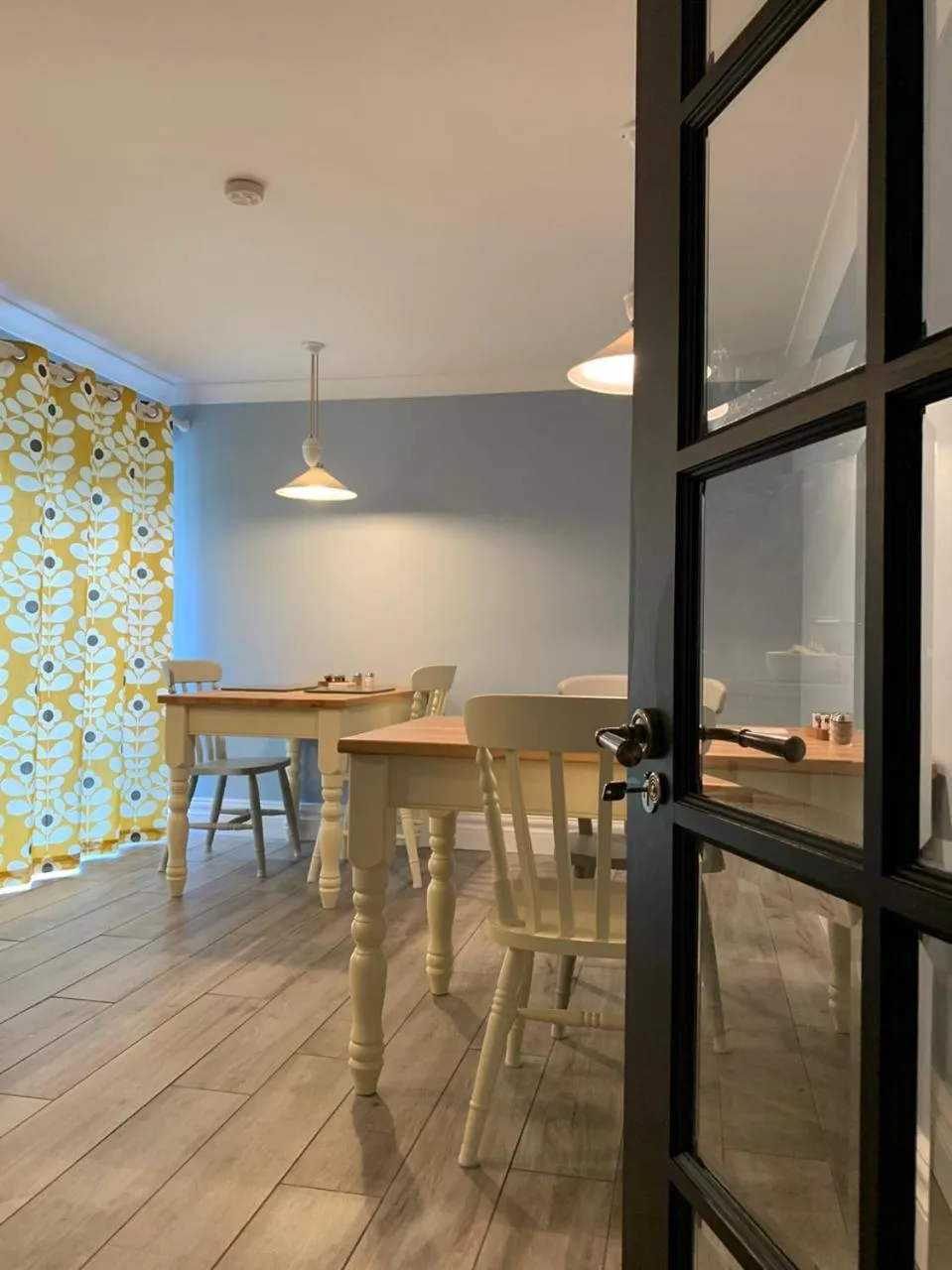 Dining area in Crawfield Grange