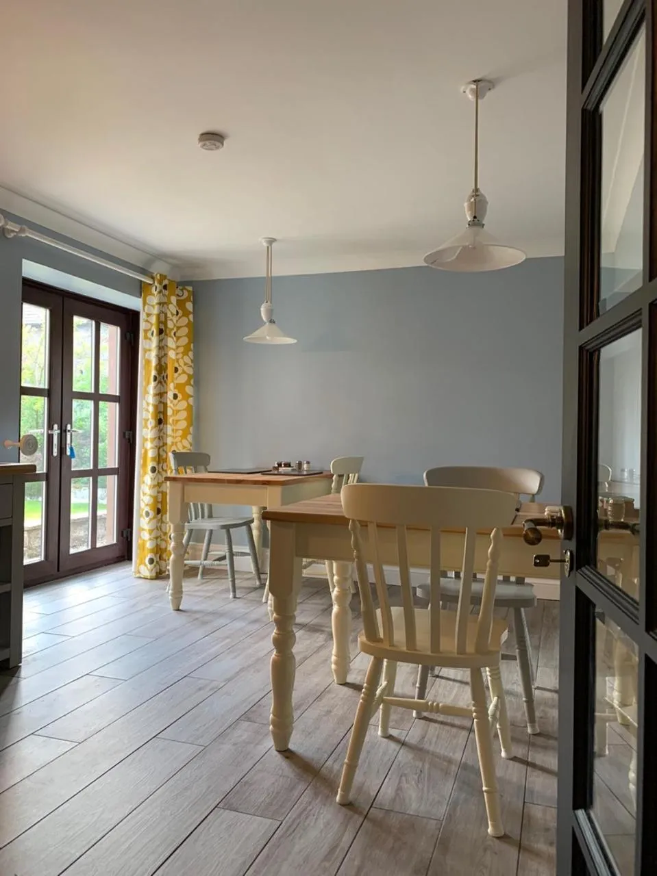 Dining area in Crawfield Grange