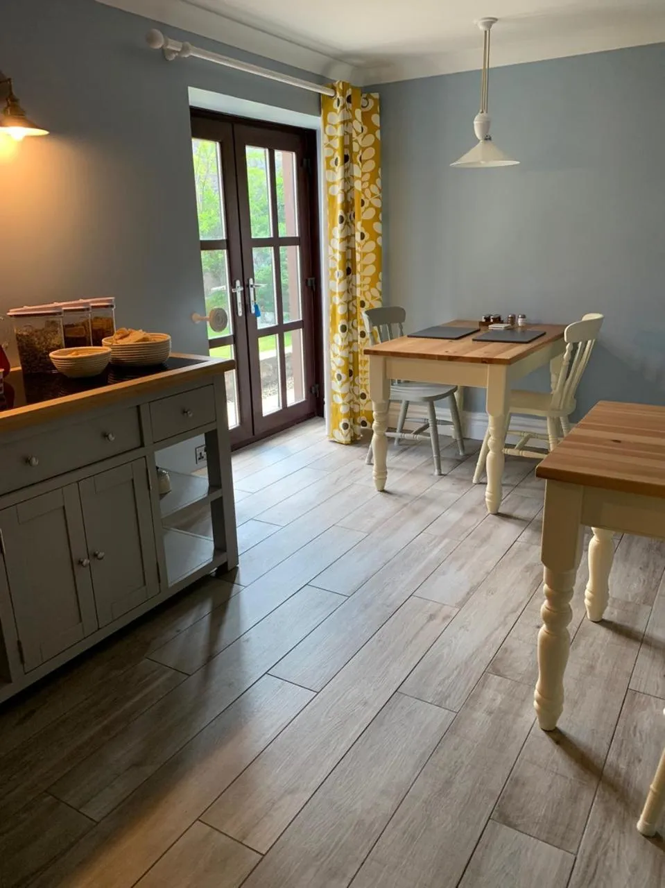 Dining area in Crawfield Grange