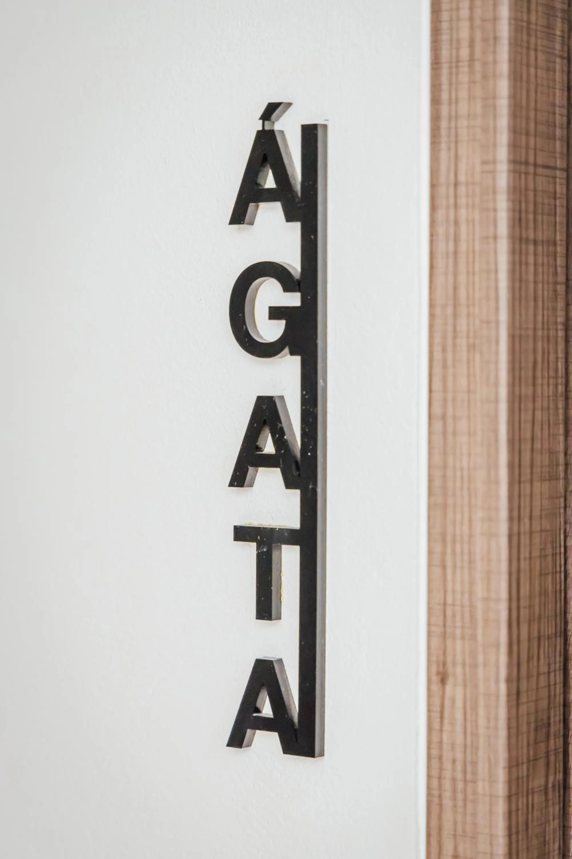 Logo/Certificate/Sign in Agata Hotel Boutique & Spa