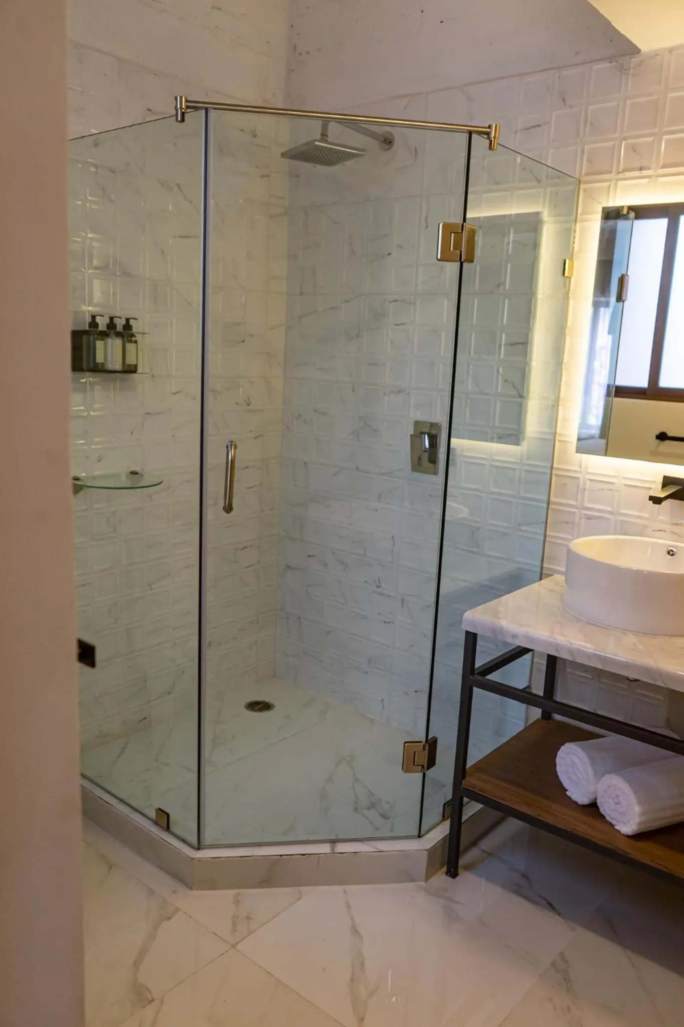 Shower in Agata Hotel Boutique & Spa