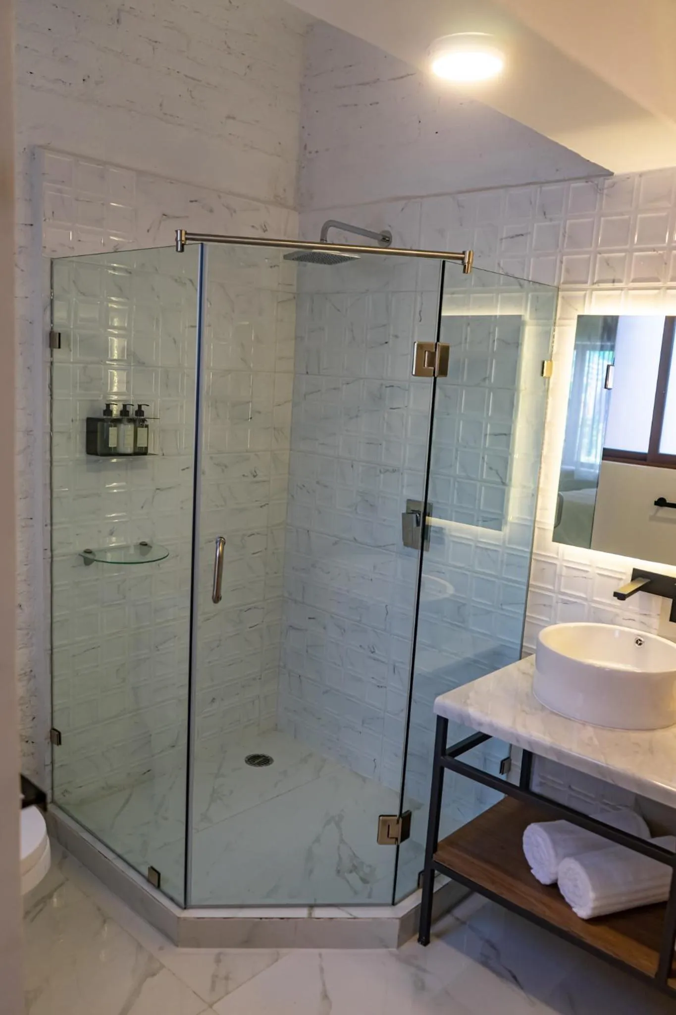 Shower in Agata Hotel Boutique & Spa