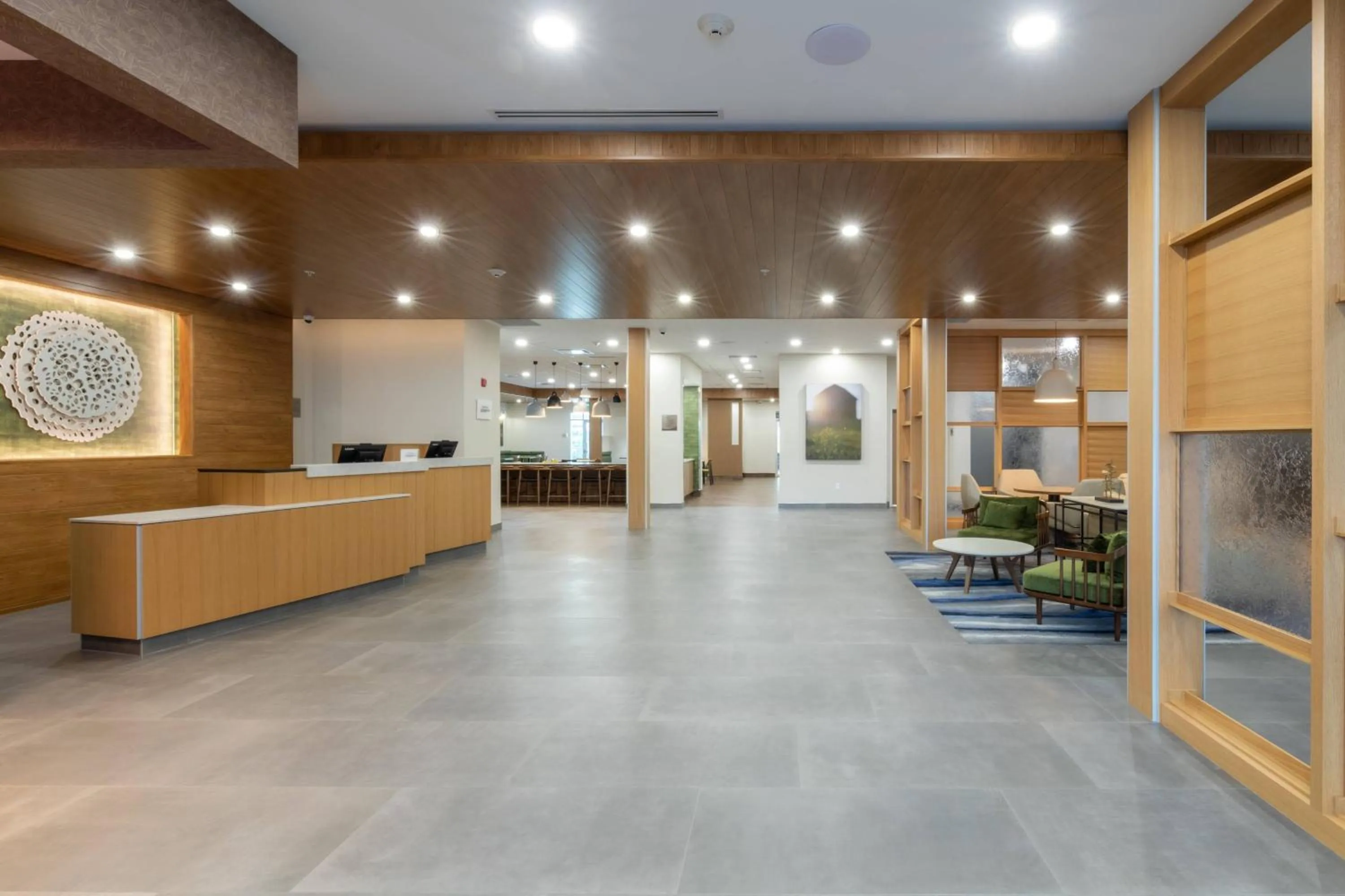 Lobby or reception in Fairfield Inn & Suites by Marriott Salmon Arm
