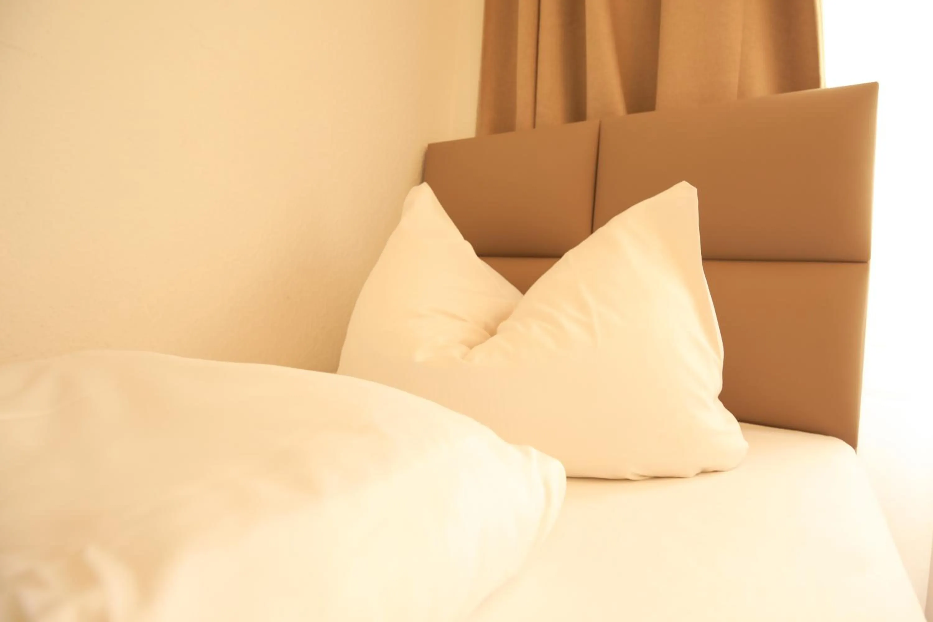 Bed in TM Hotel Düsseldorf