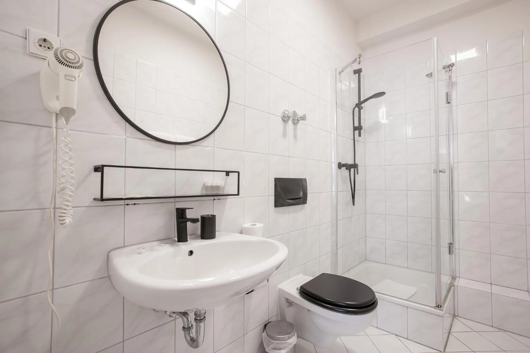 Bathroom in TM Hotel Düsseldorf