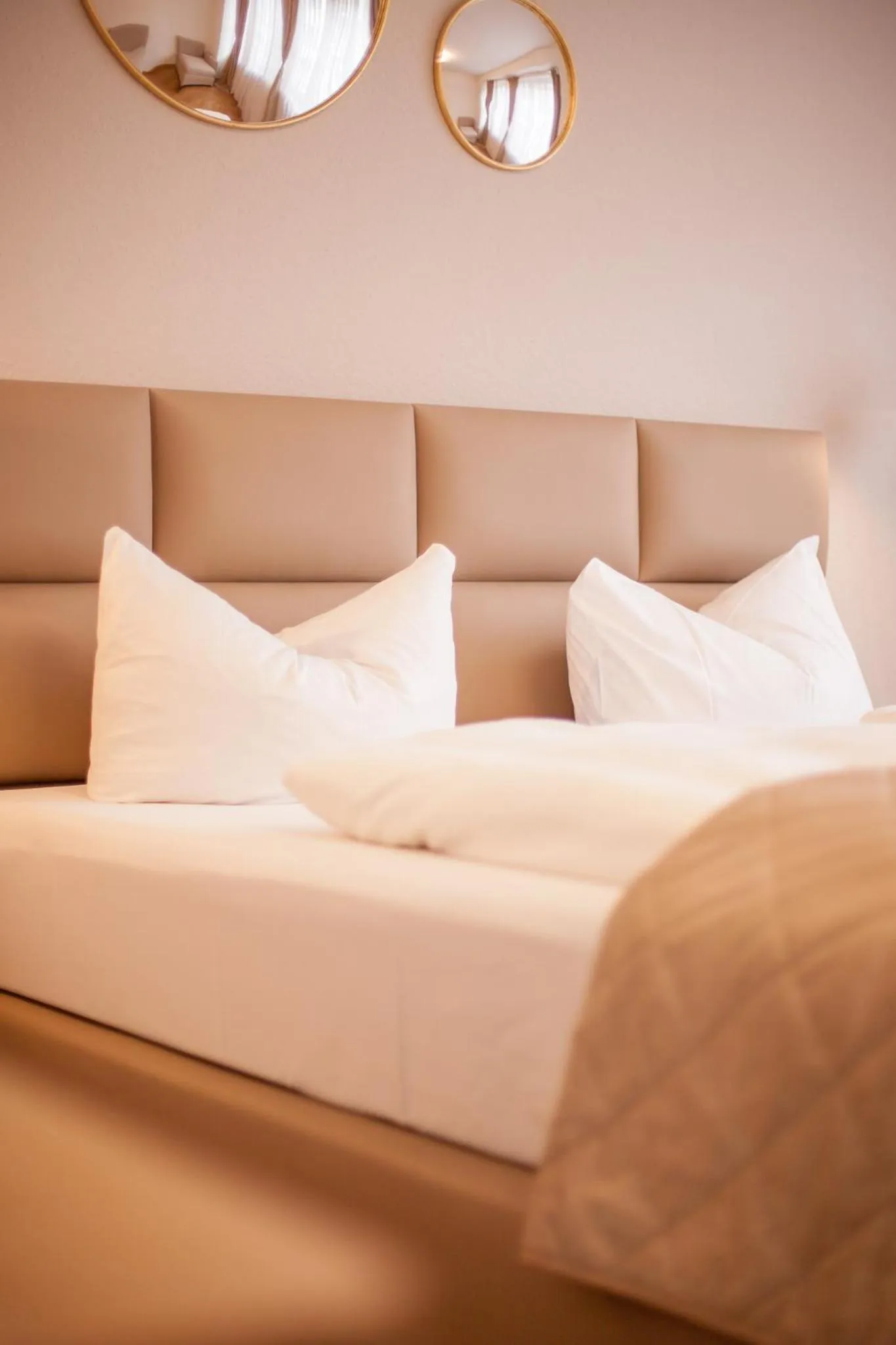 Bed in TM Hotel Düsseldorf