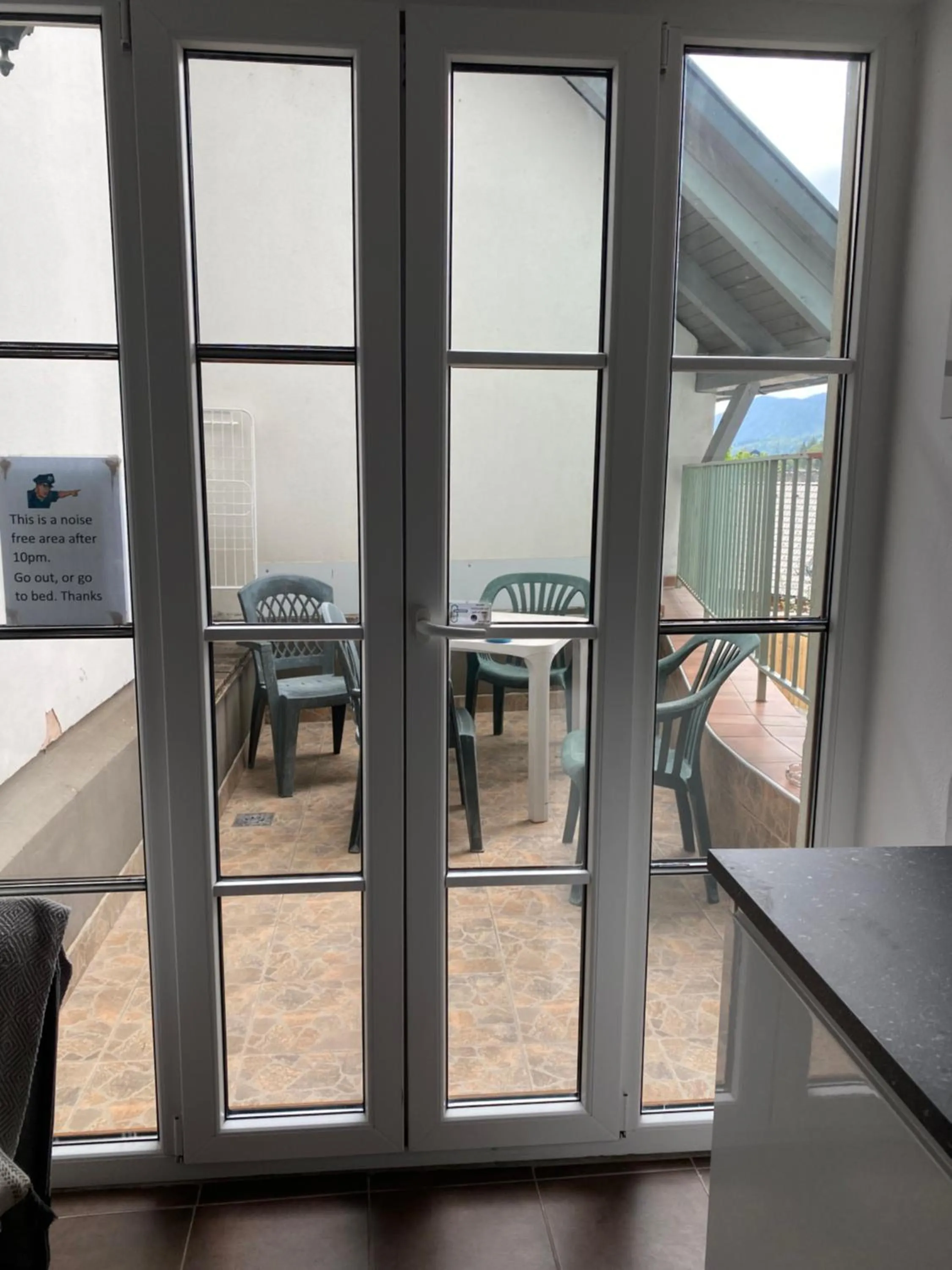 Balcony/Terrace in Travellers' Haven Hostel