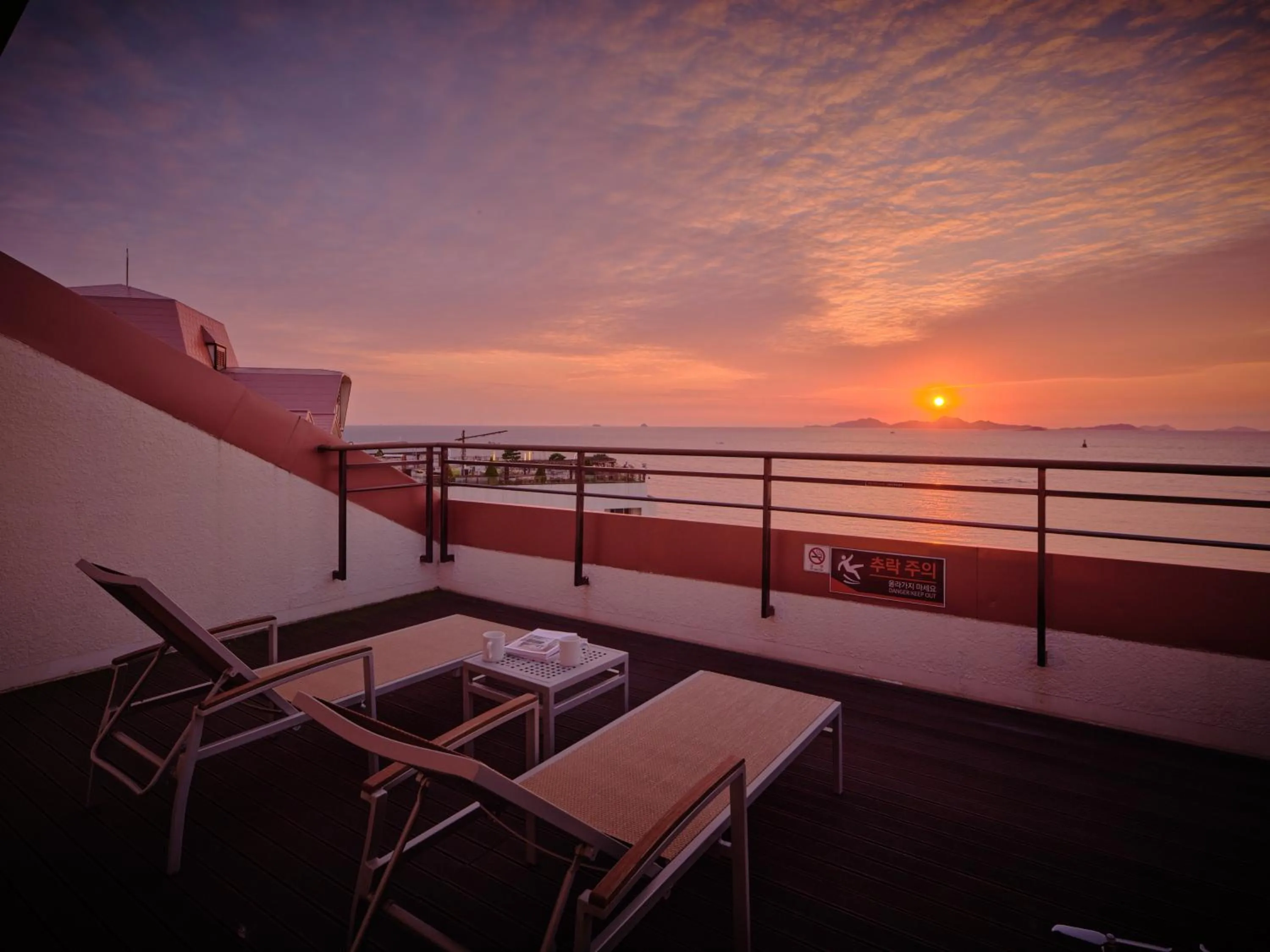 Balcony/Terrace in Sono Belle Byeonsan