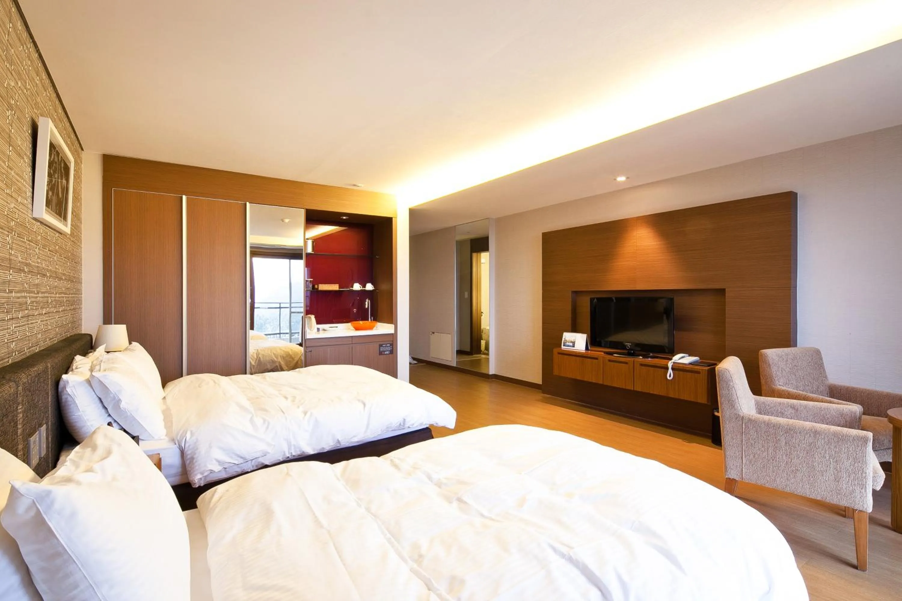 Bed in Sono Belle Byeonsan