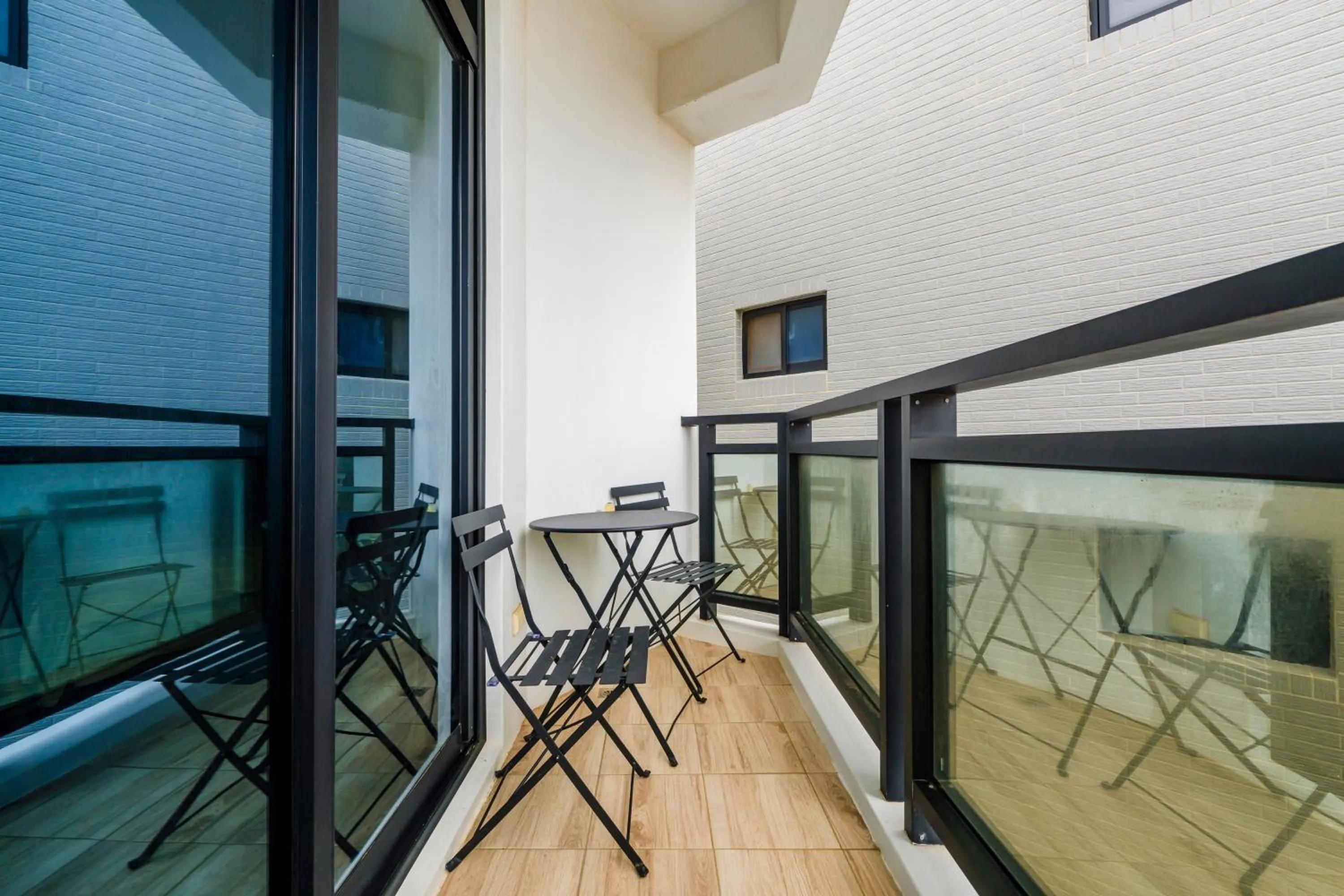 Balcony/Terrace in Chill Style Smart Stay