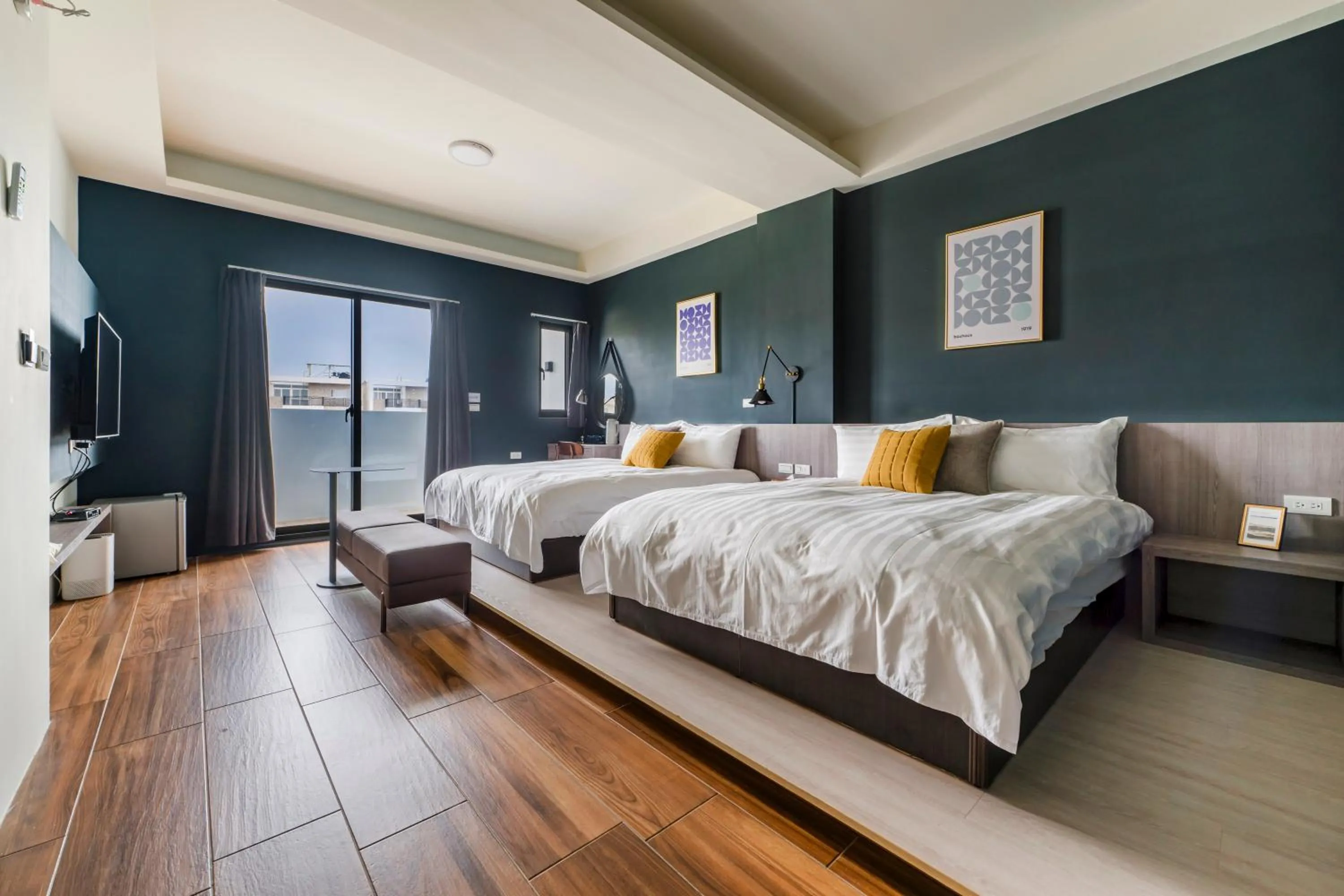 Photo of the whole room, Bed in Chill Style Smart Stay