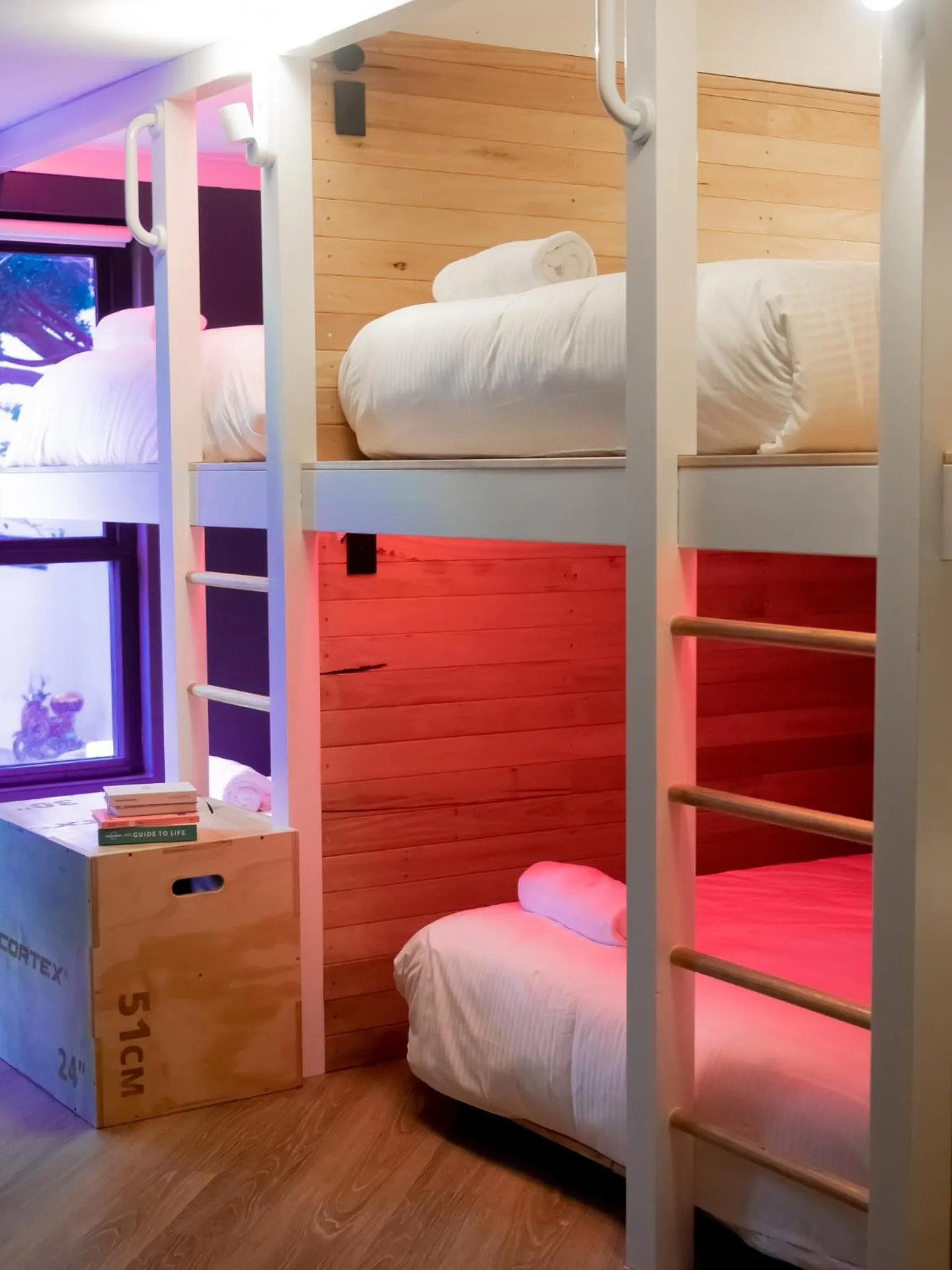 Bed in The Blue Hotel Bondi