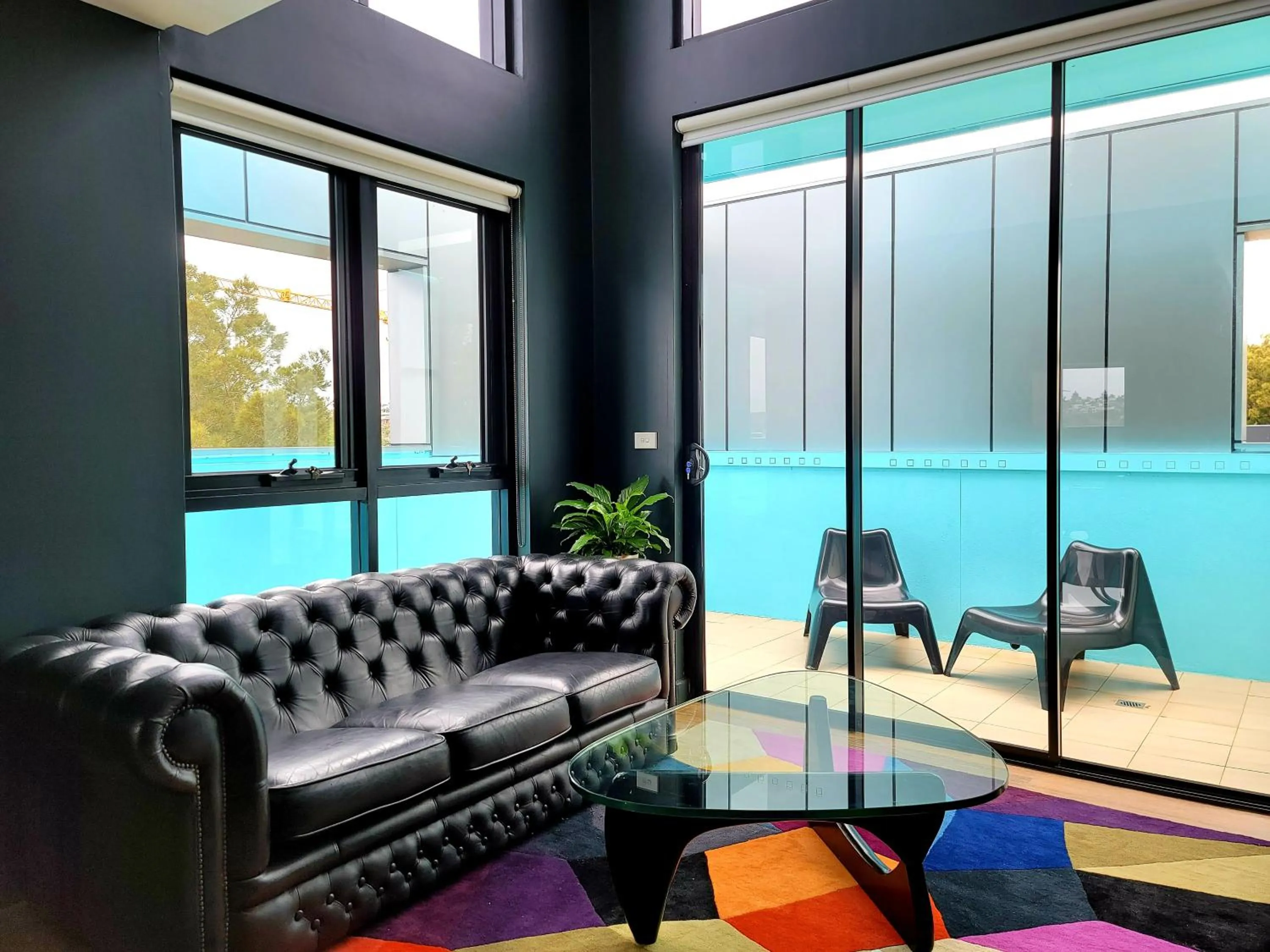 Living room in The Blue Hotel Bondi