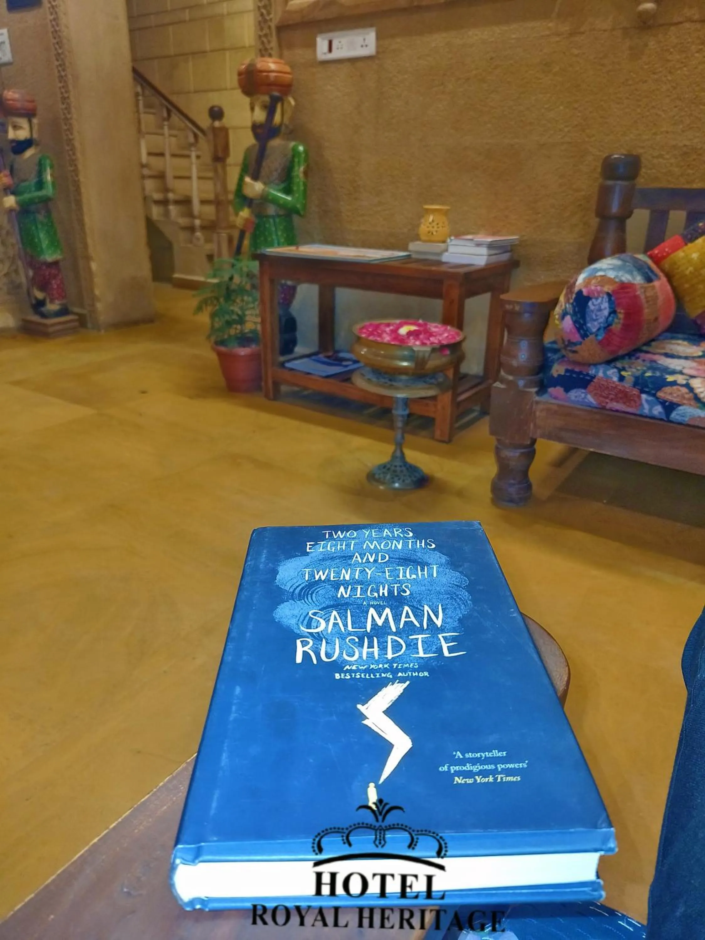 Seating area in Hotel Royal Heritage