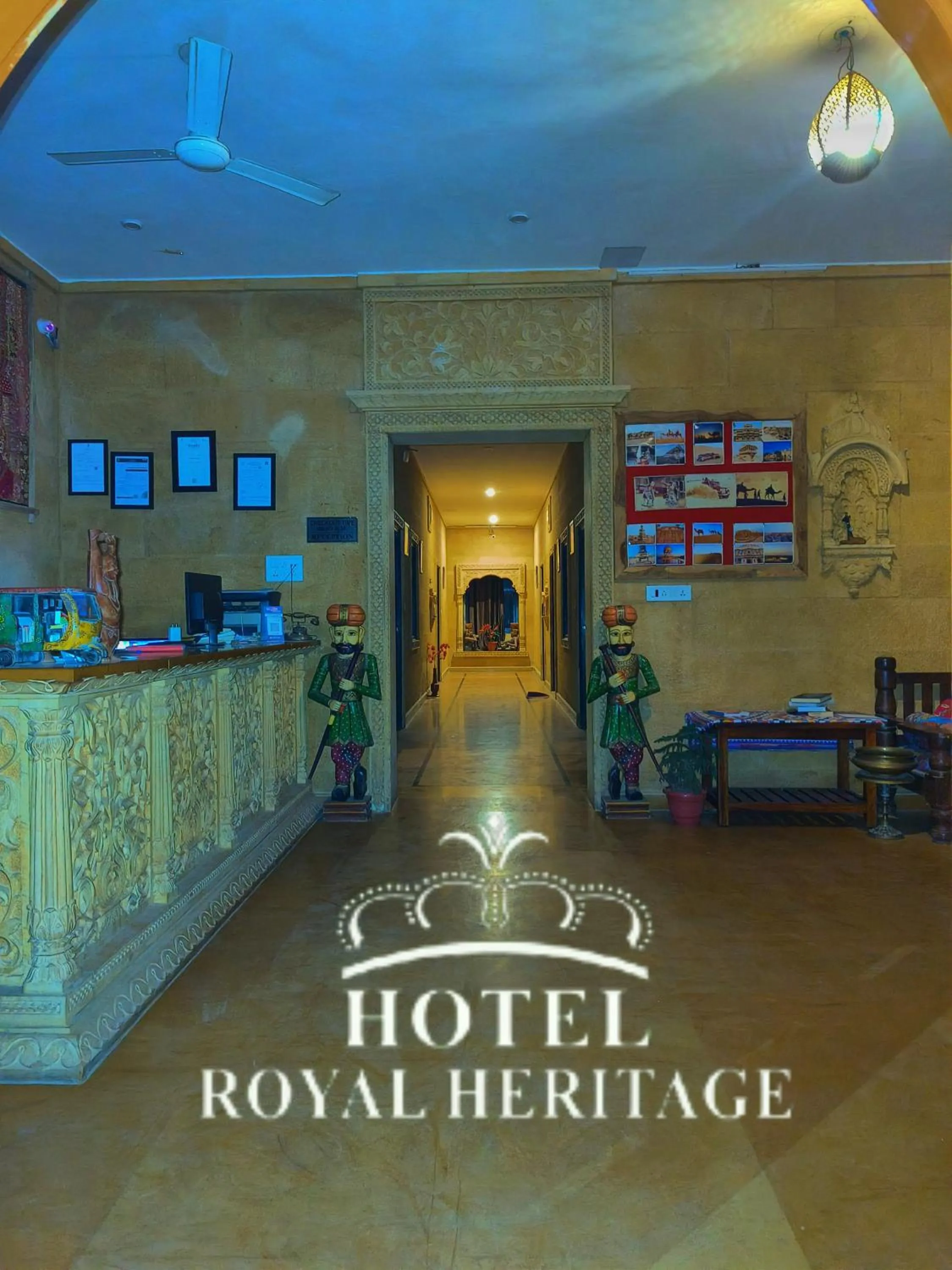 Lobby or reception in Hotel Royal Heritage