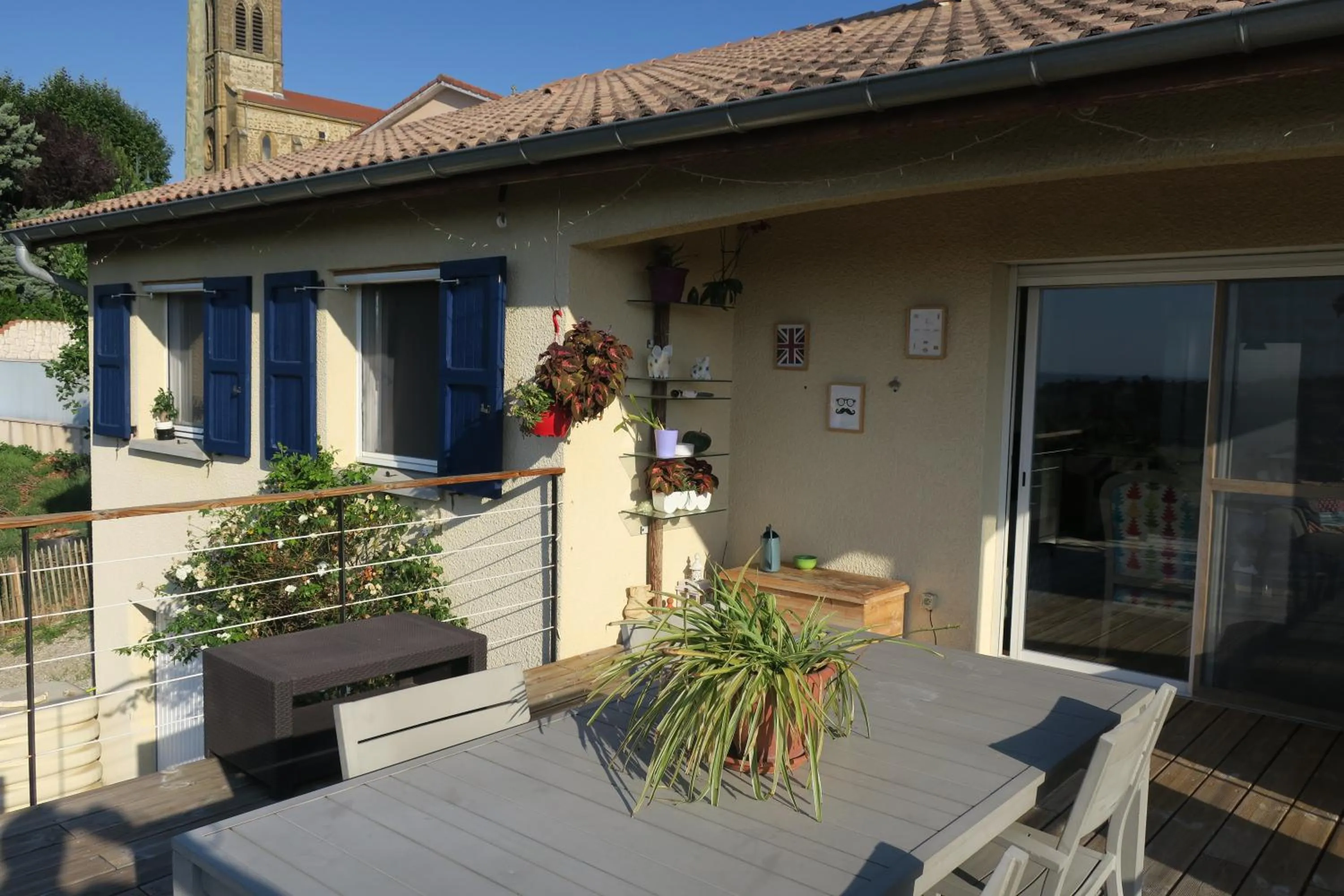 Double Room in Chambres au grand calme dans maison