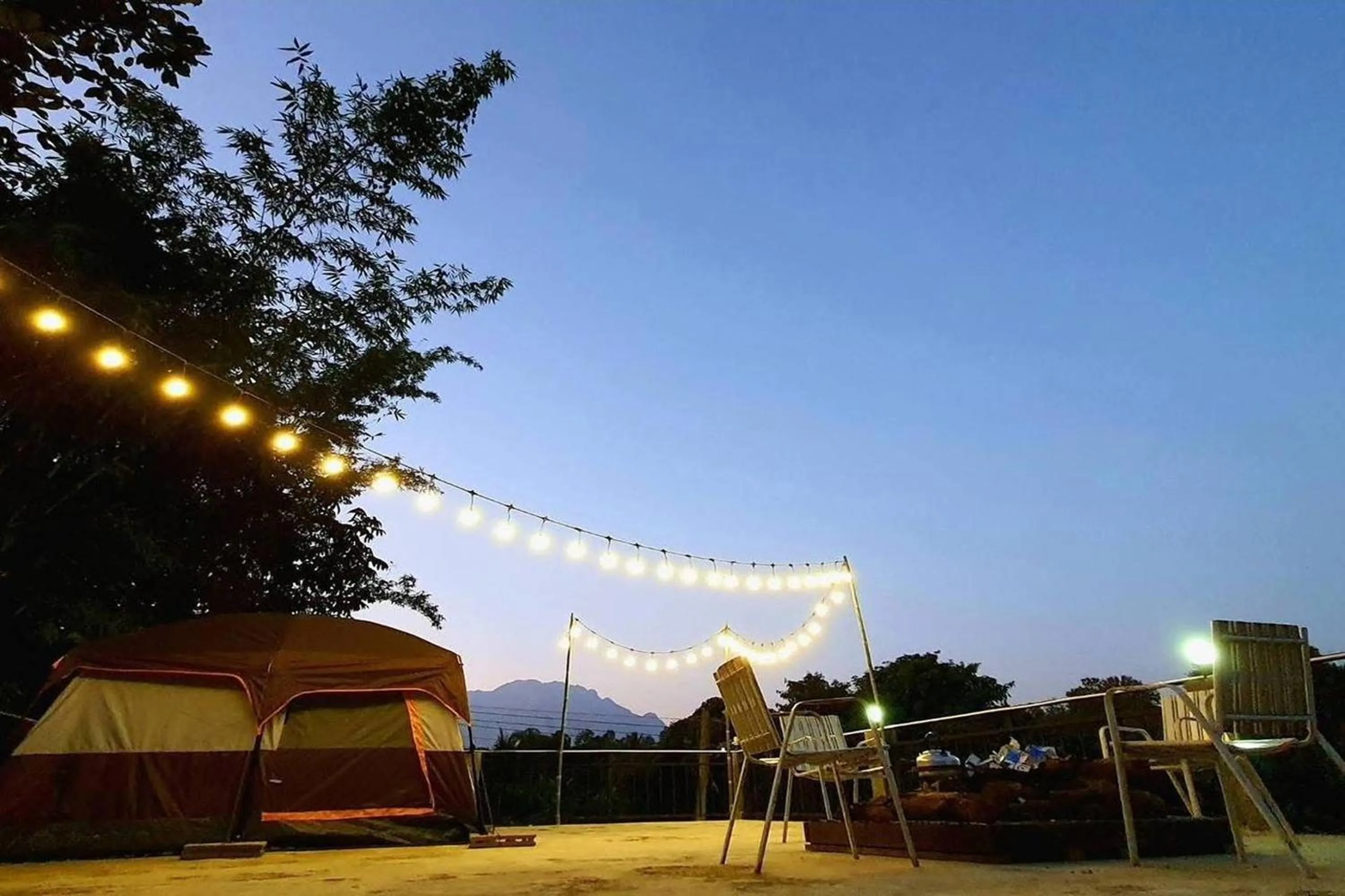 Mountain view in Nokkamin Home Chiang Dao