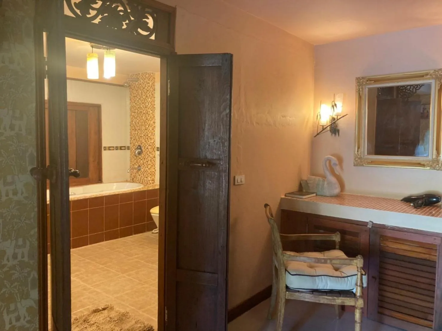 Bathroom in Nokkamin Home Chiang Dao