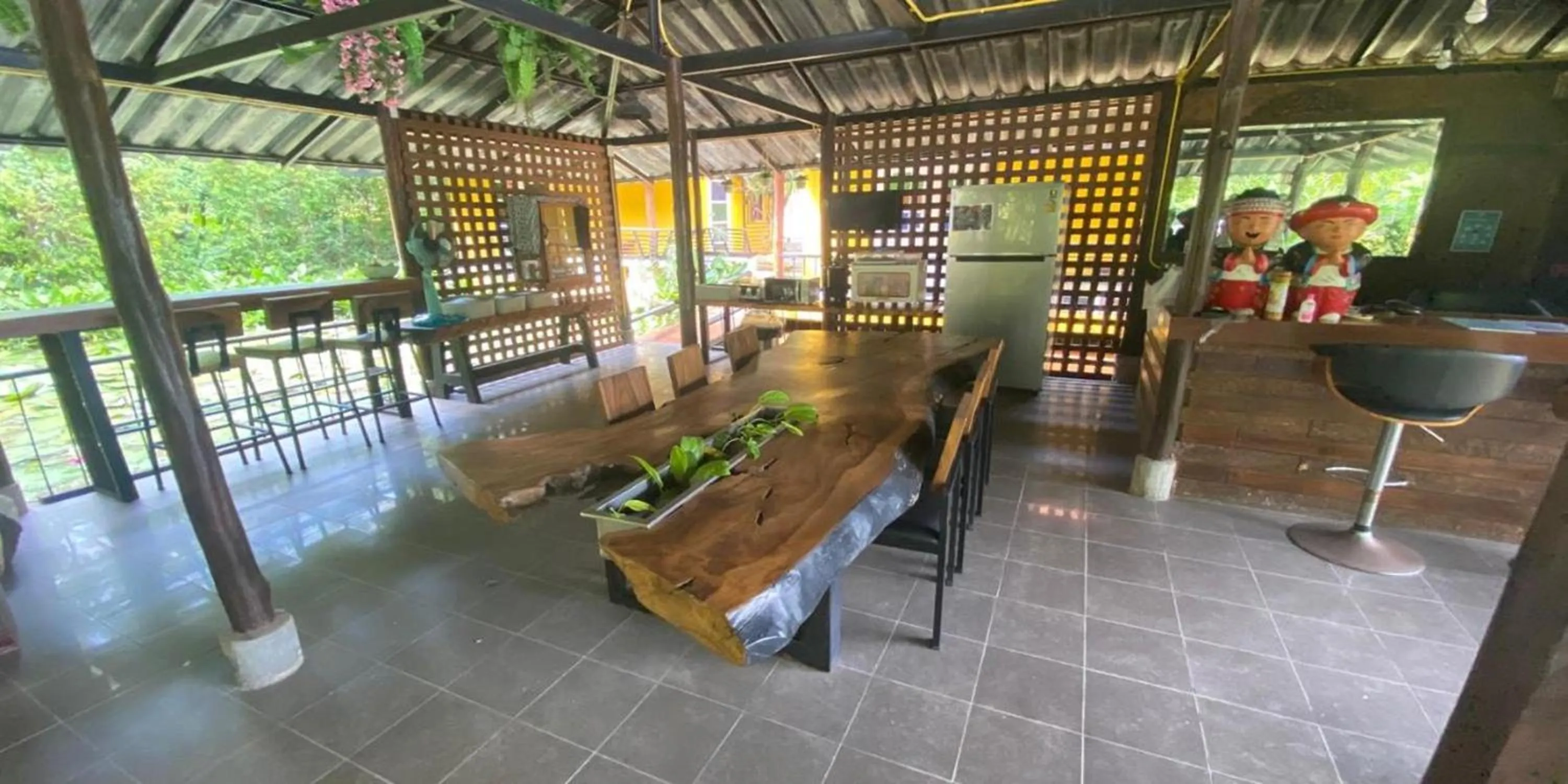 Living room in Nokkamin Home Chiang Dao