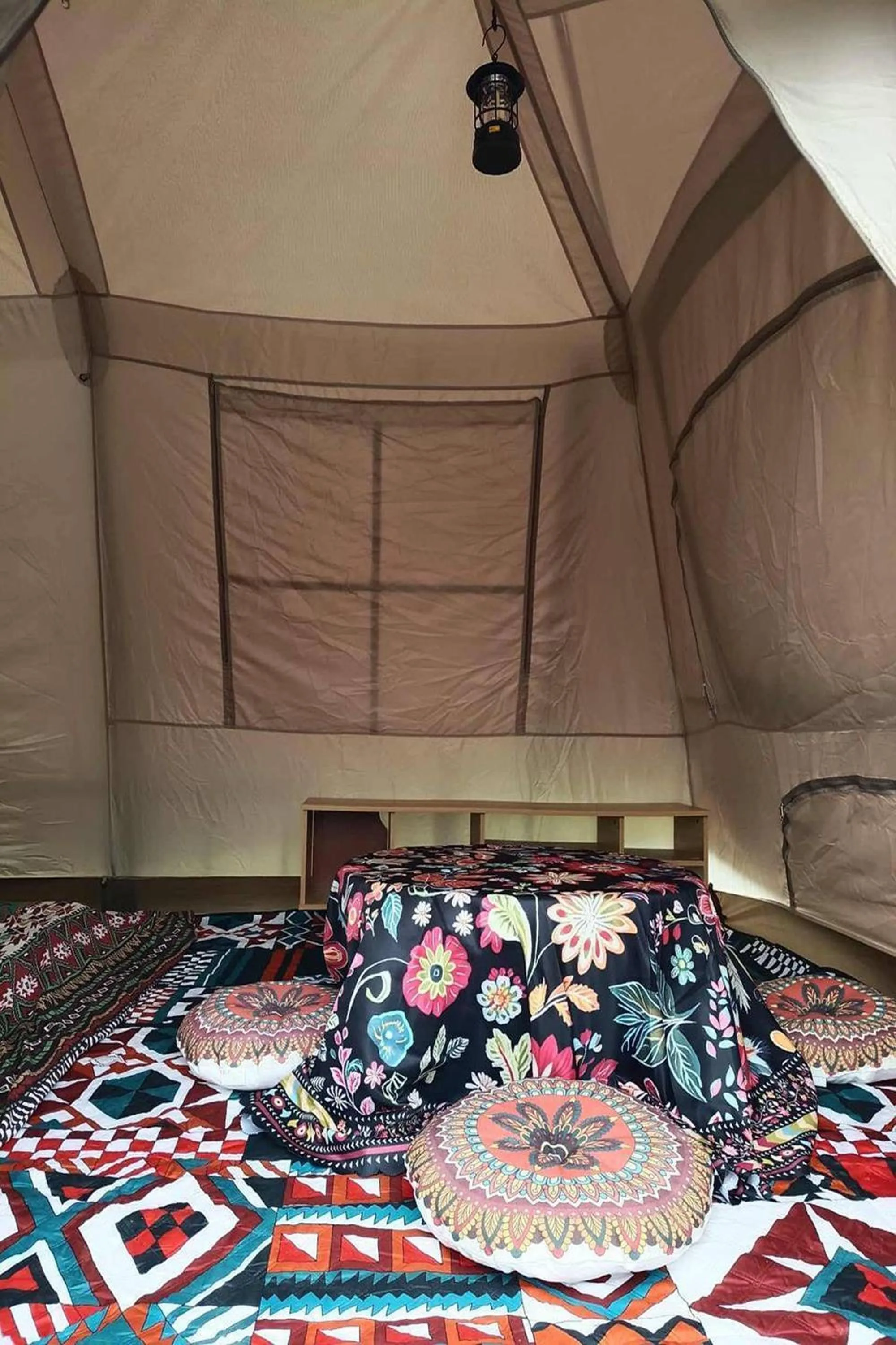 Bed in Nokkamin Home Chiang Dao