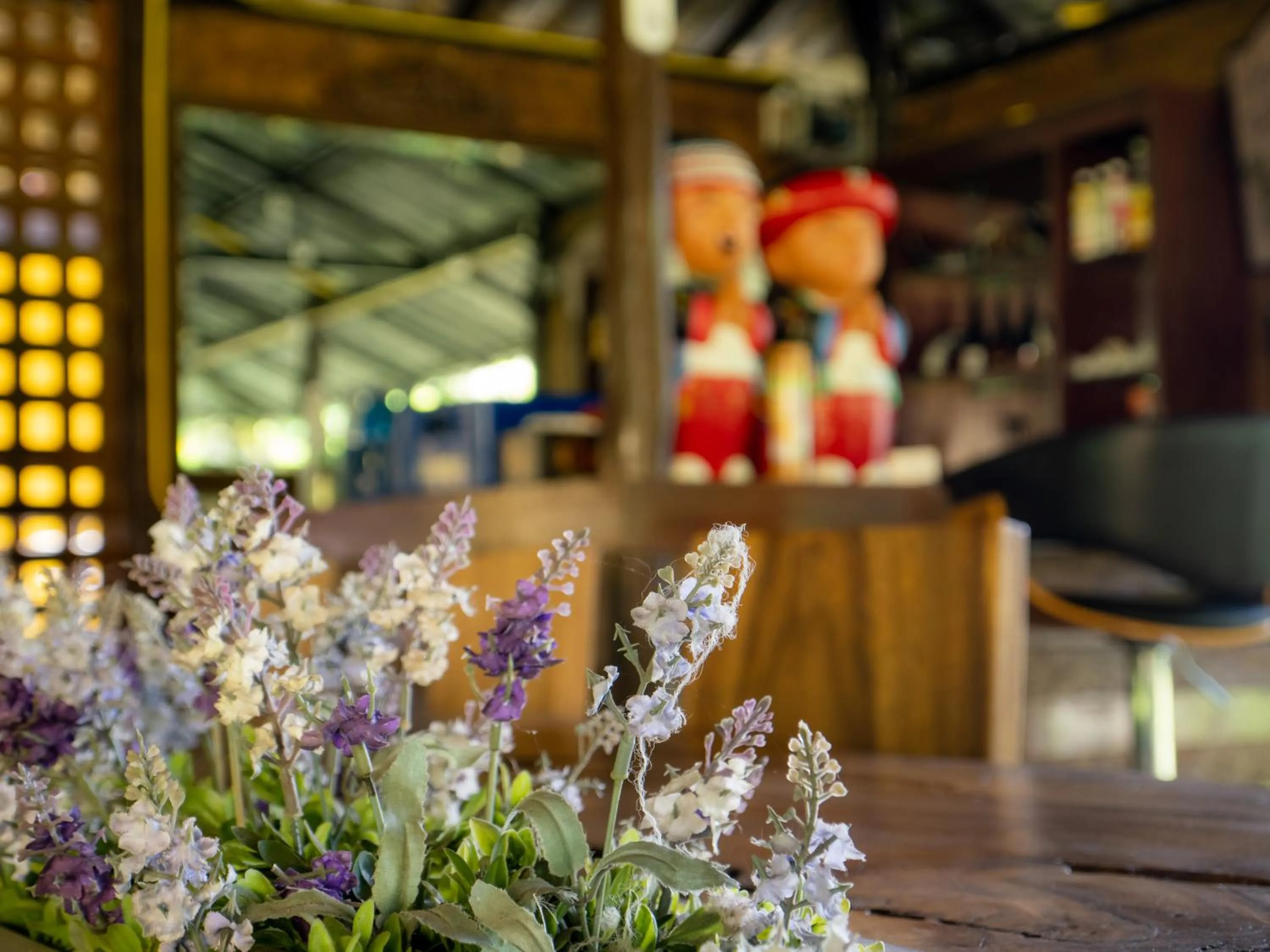 Dining area in Nokkamin Home Chiang Dao