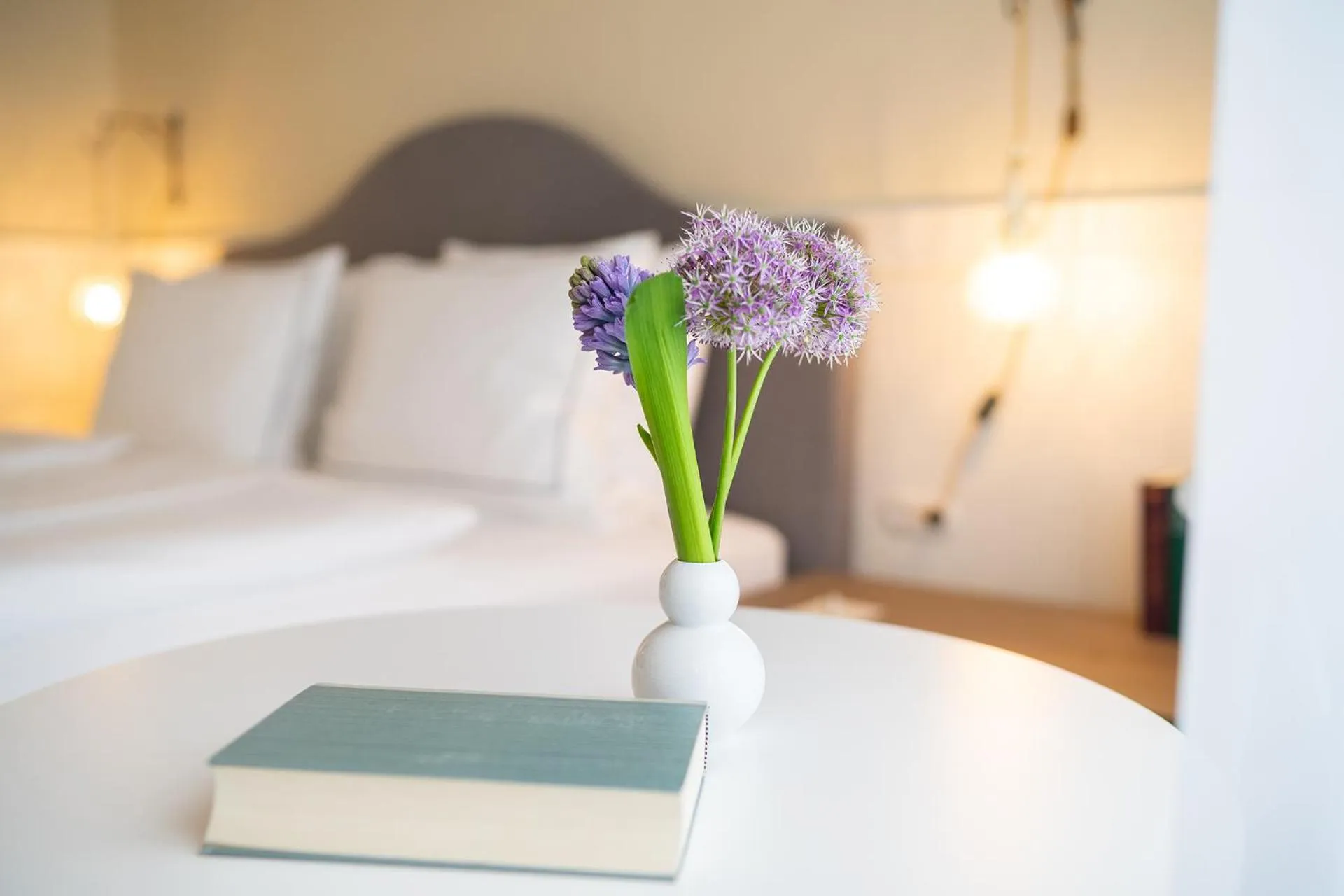 Decorative detail, Bed in Strandhotel Ahlbeck