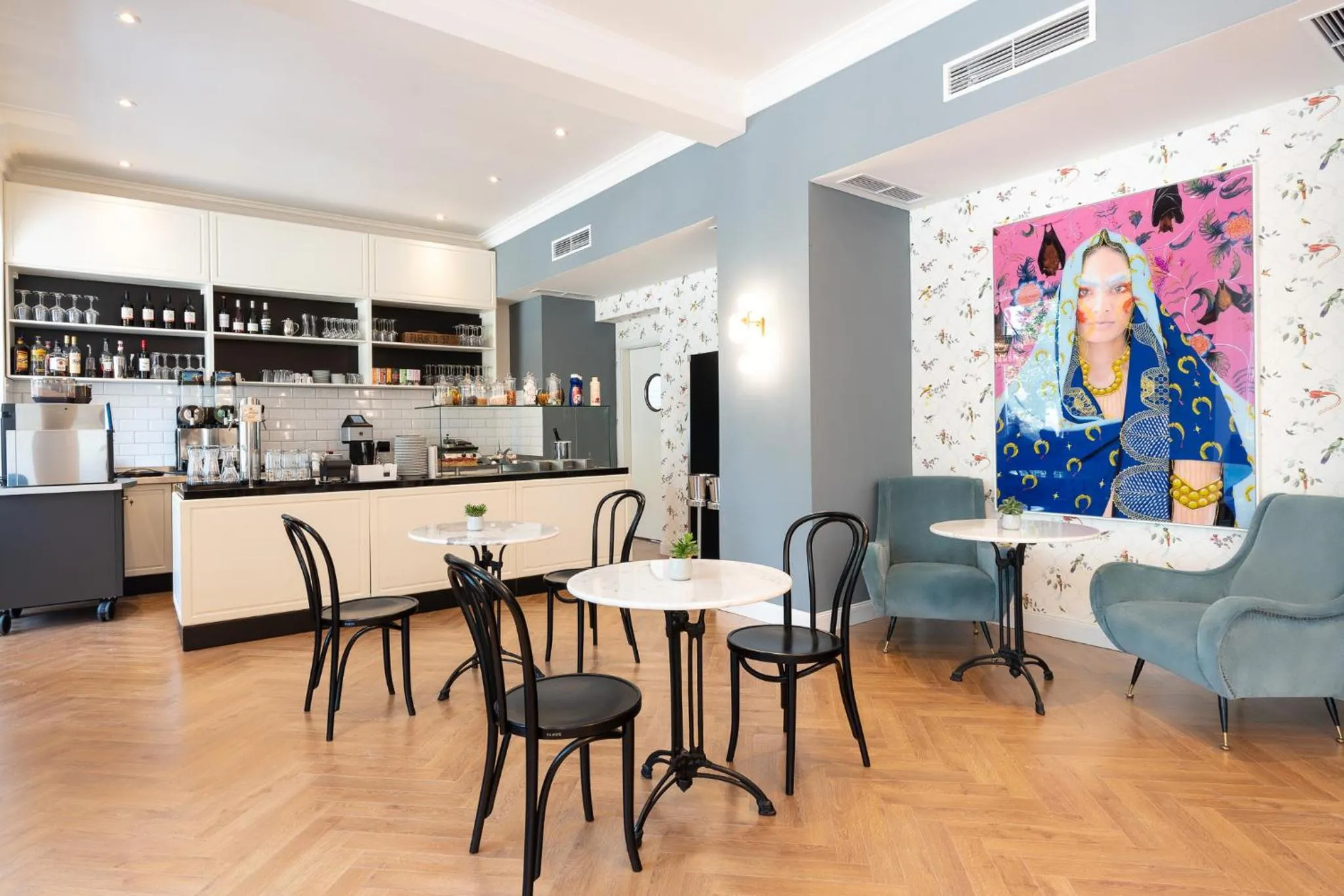 Lounge or bar in Strandhotel Ahlbeck