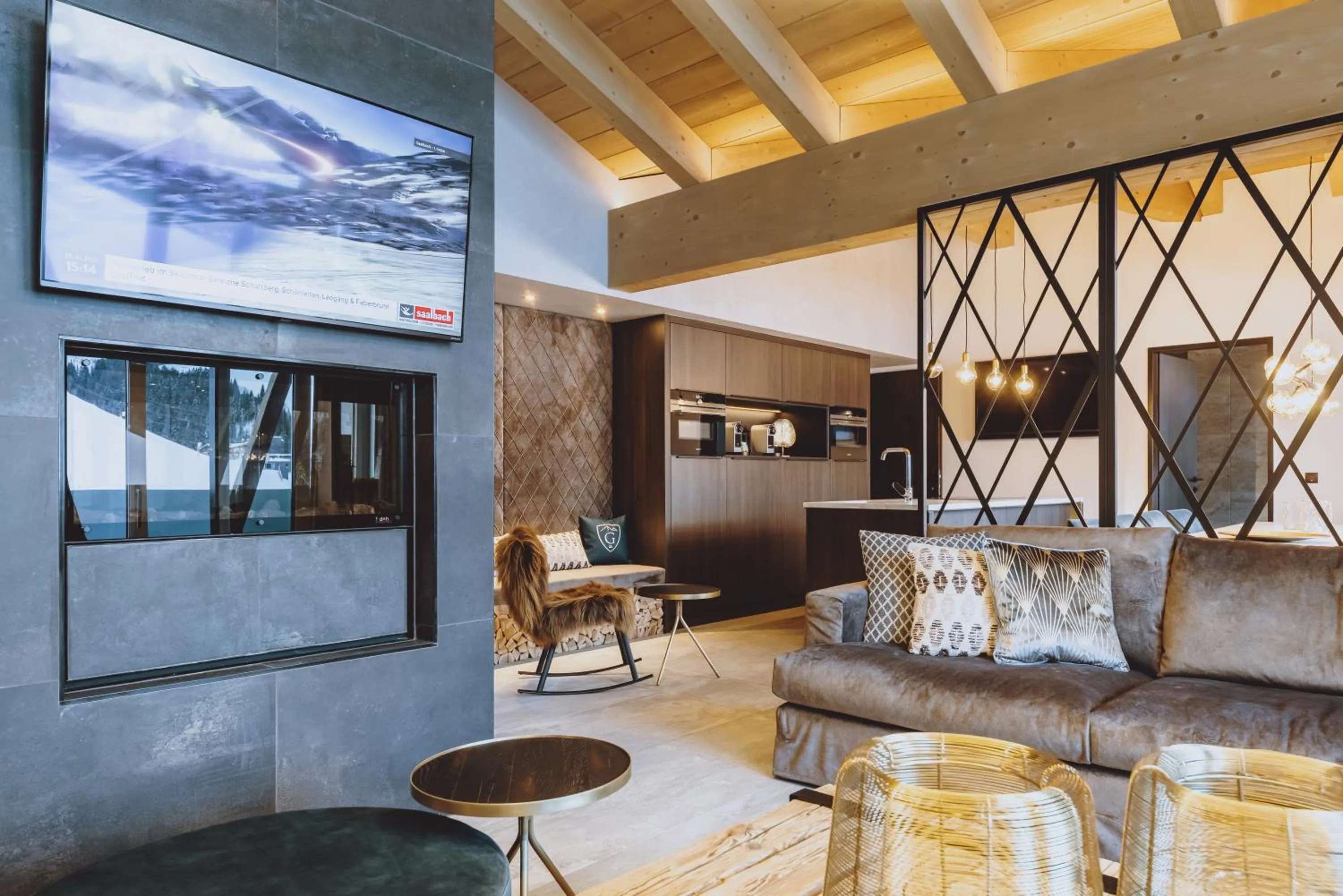 Living room in GLEMM by AvenidA Superior Hotel & Residences