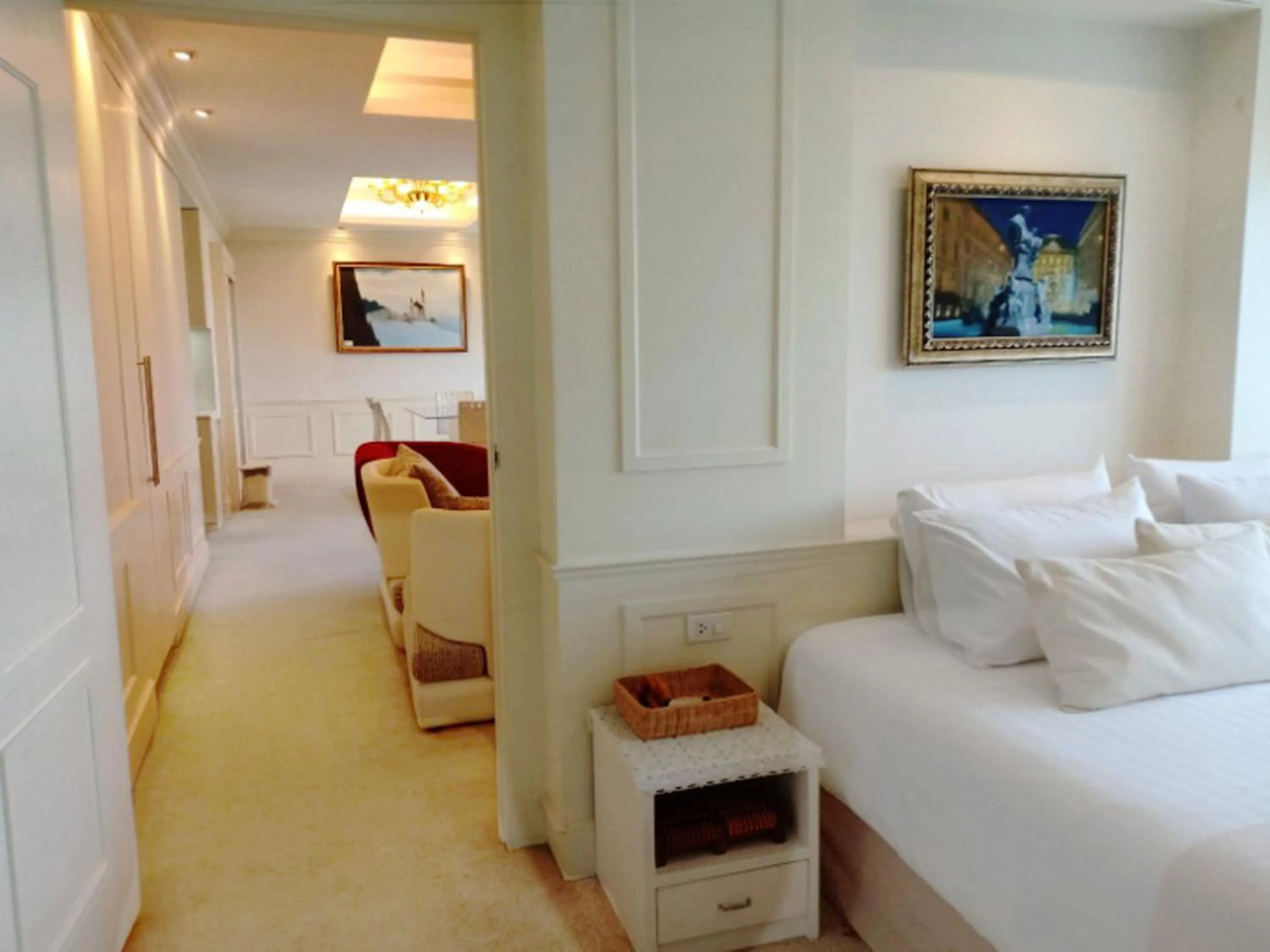 Seating area, Bed in V Verve Service Apartment Hotel