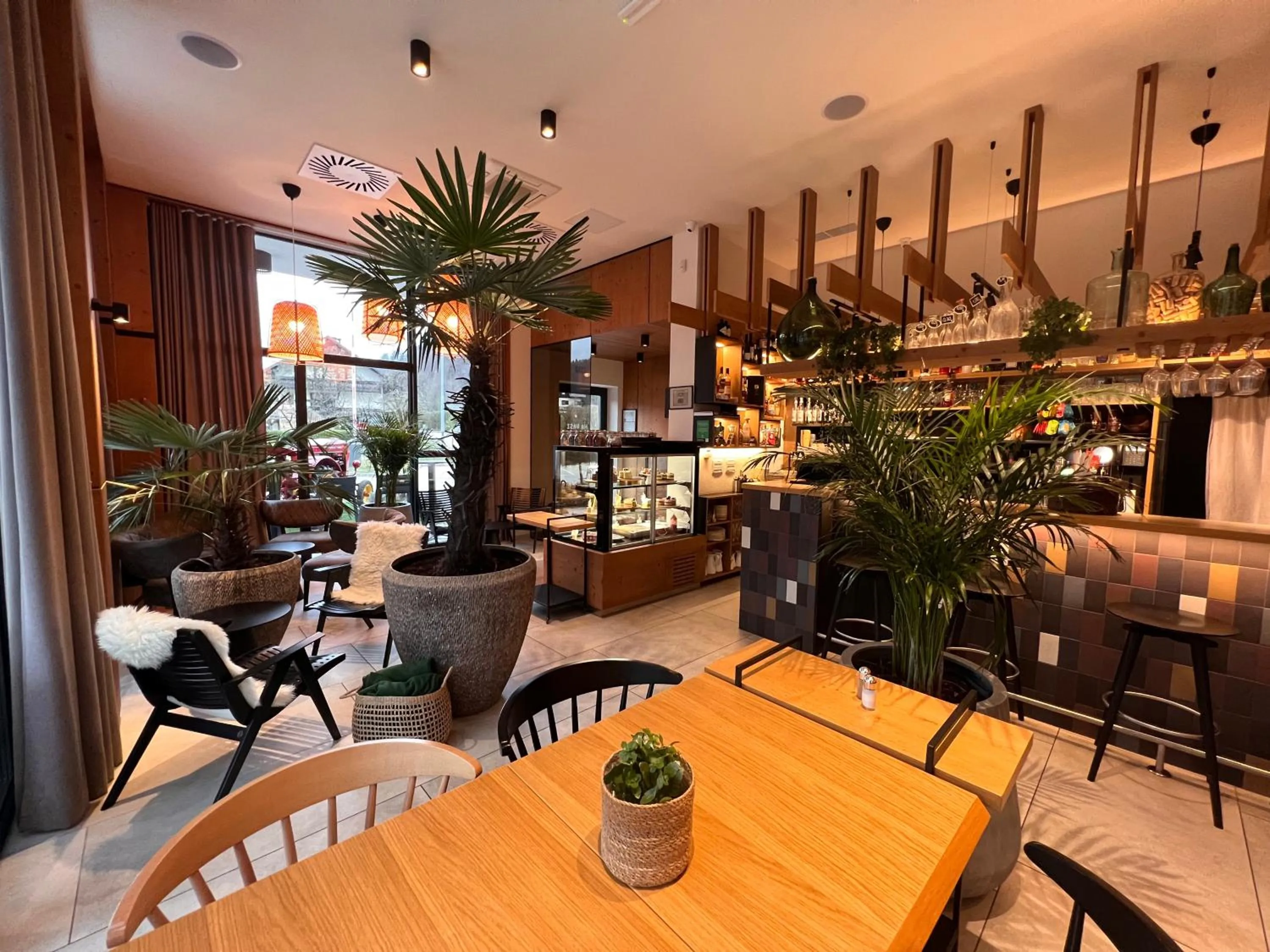 Seating area in Na Vasi restavracija in prenočišča